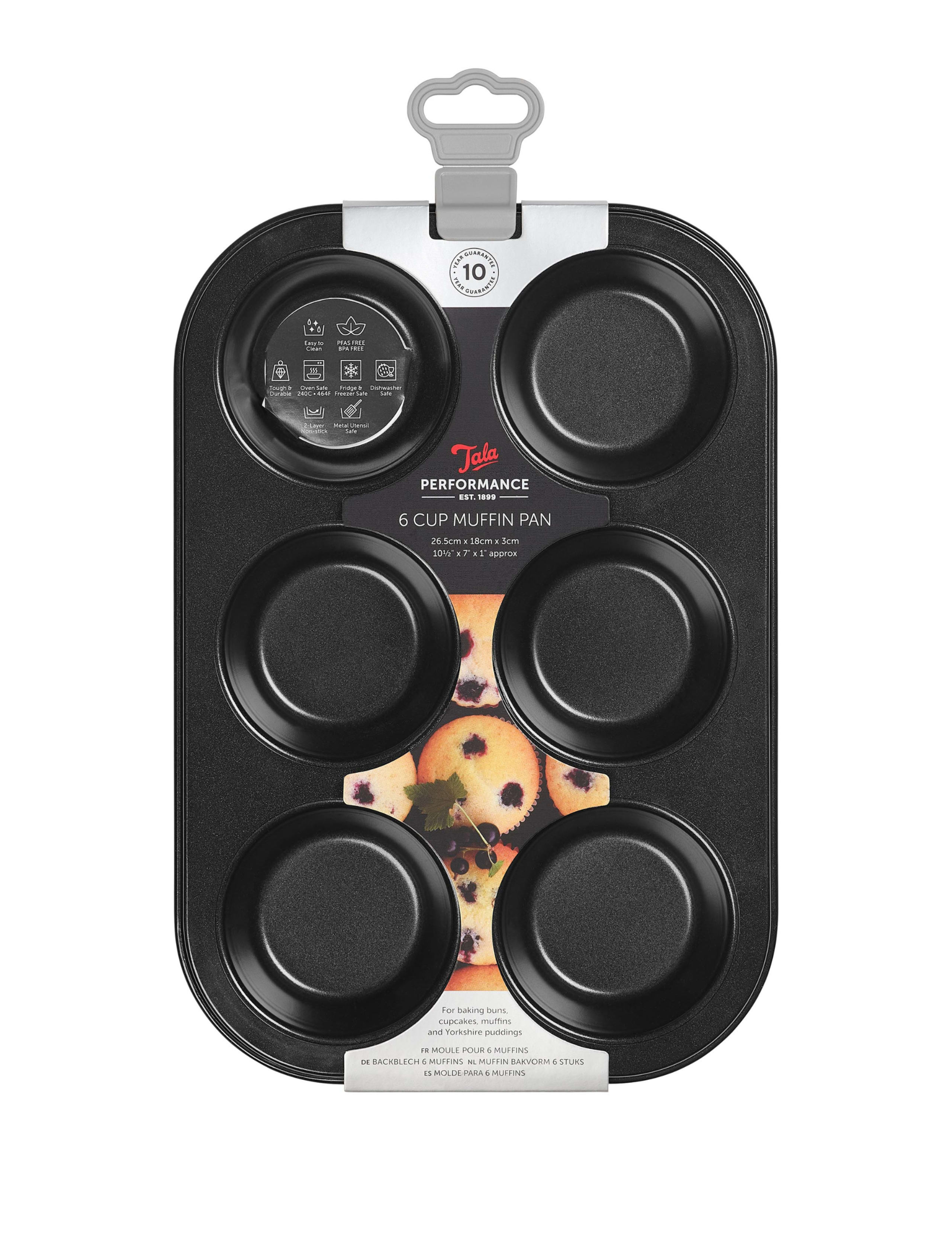 Performance 6 Cup Non-Stick Muffin Pan 4 of 4