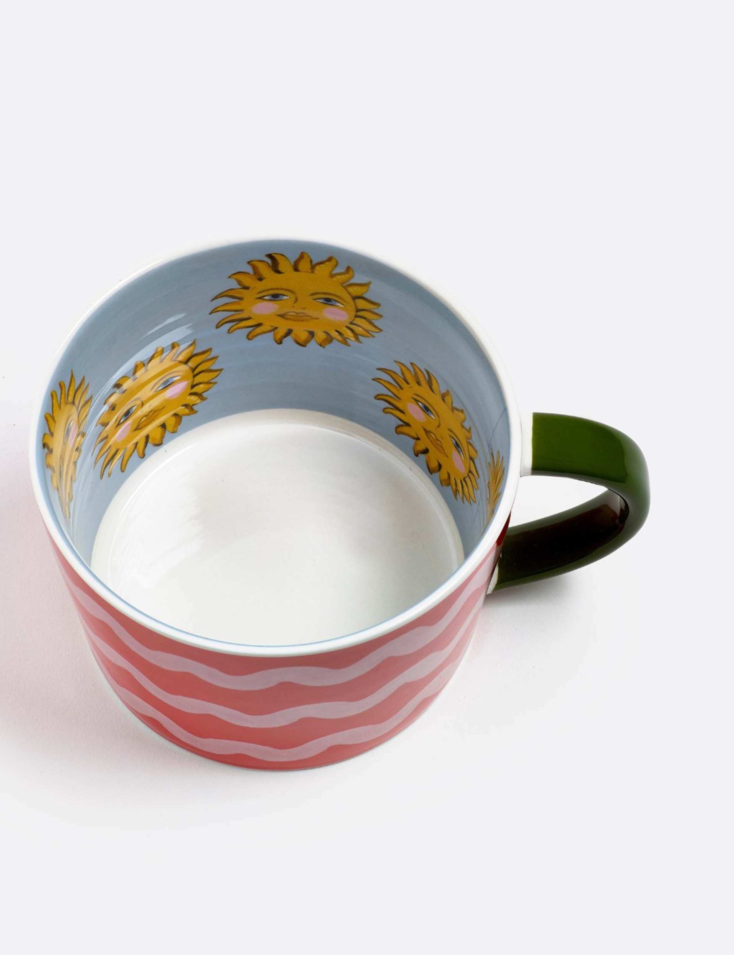 Set of 2 Electric Coast Sun Mugs 2 of 3