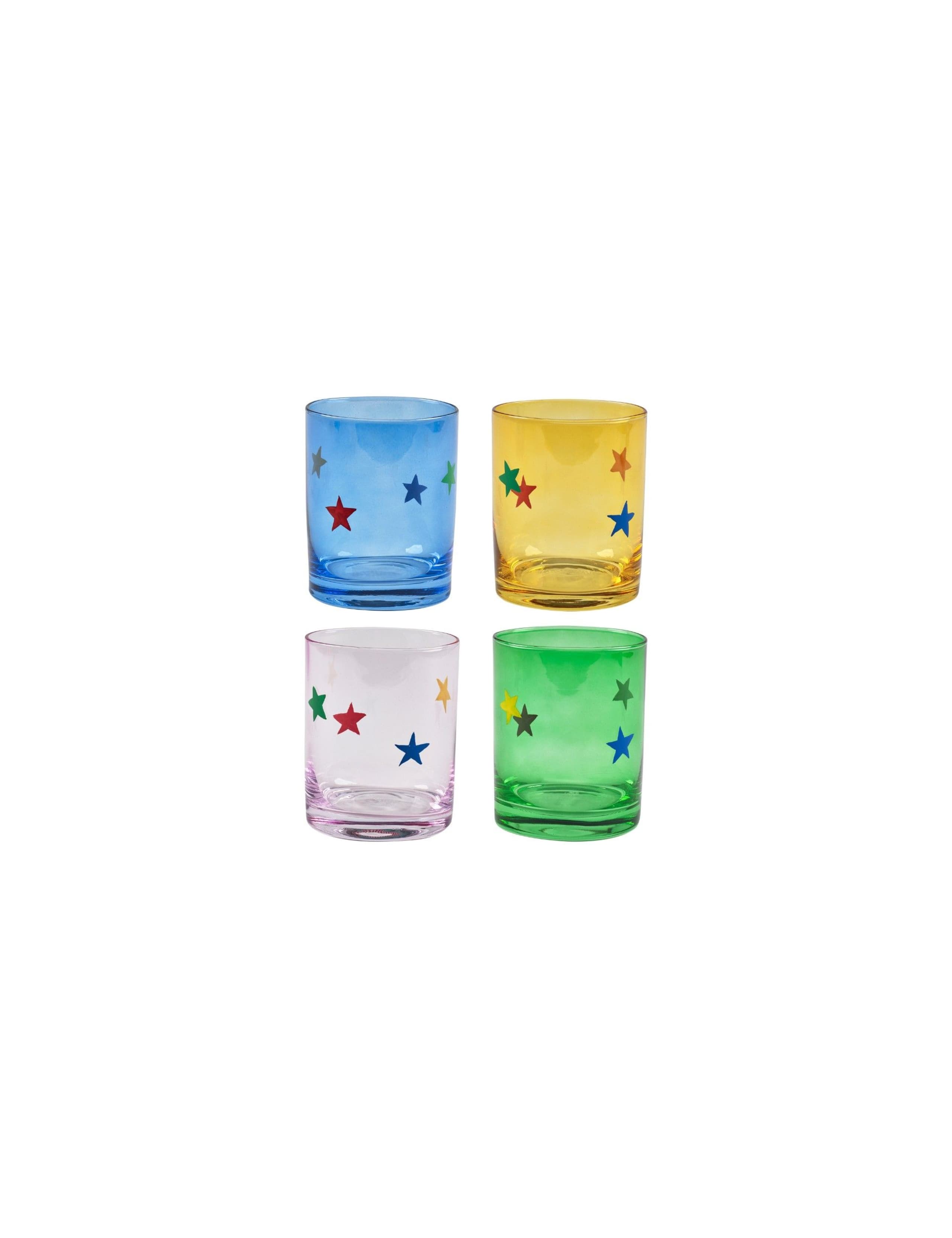 Set of 4 Glass Tumblers 1 of 3