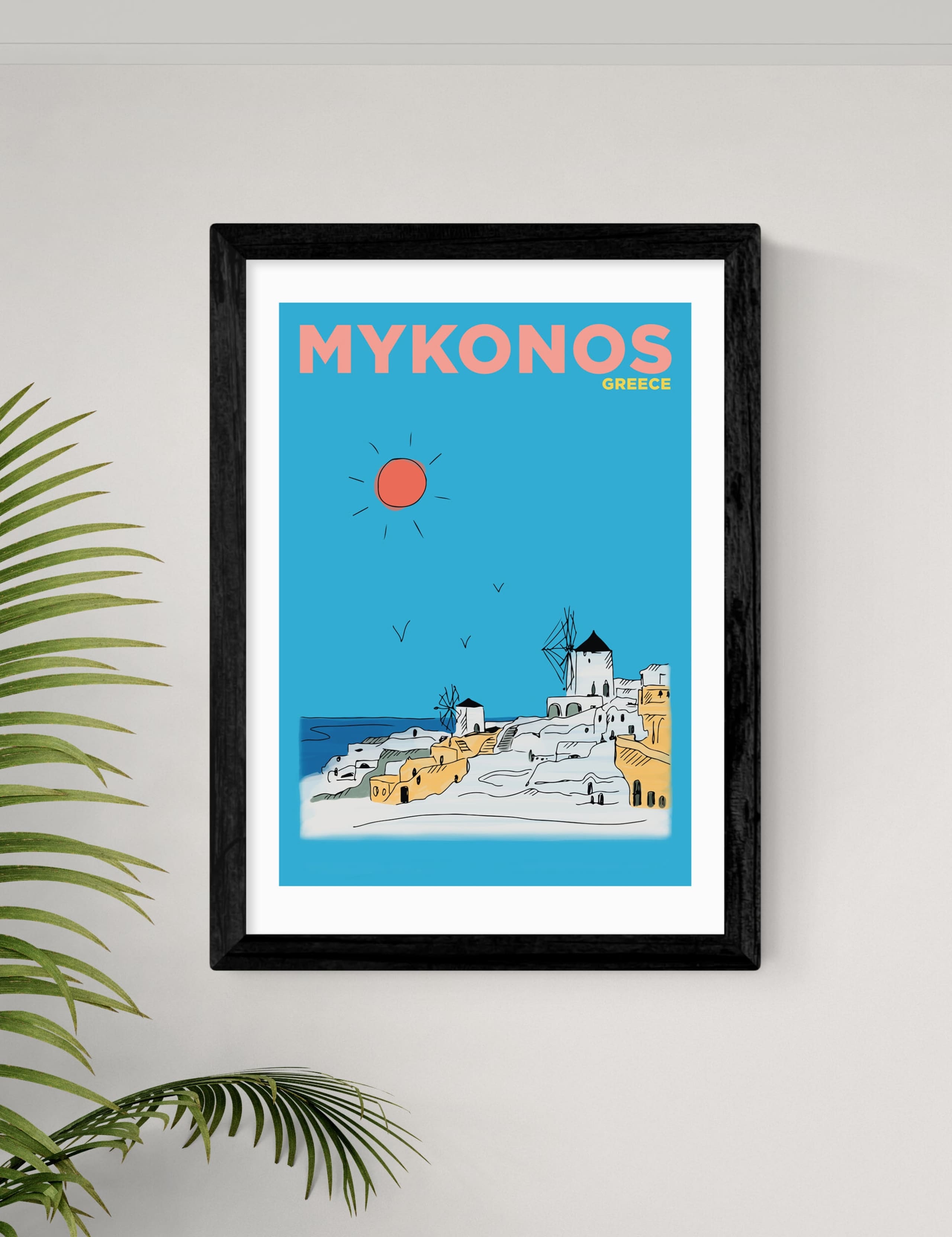 Mykonos, Greece Framed Art 2 of 2