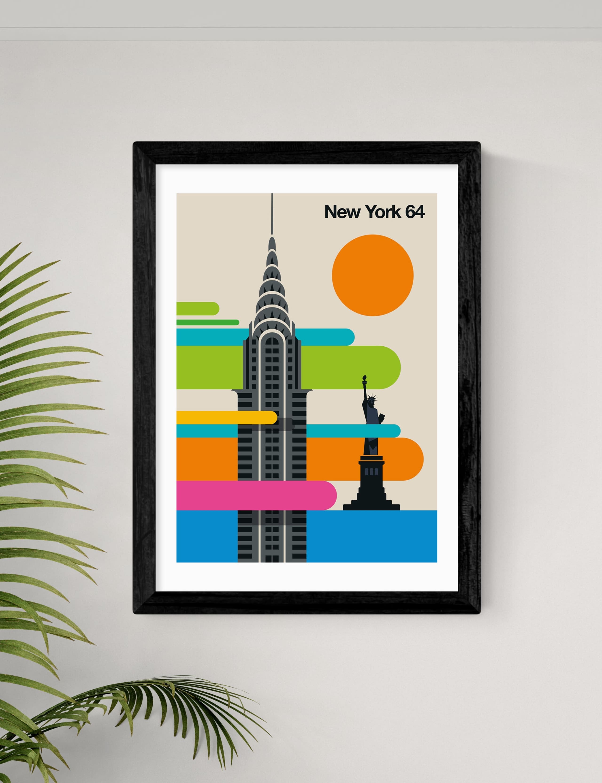 New York 64 Framed Art 2 of 2