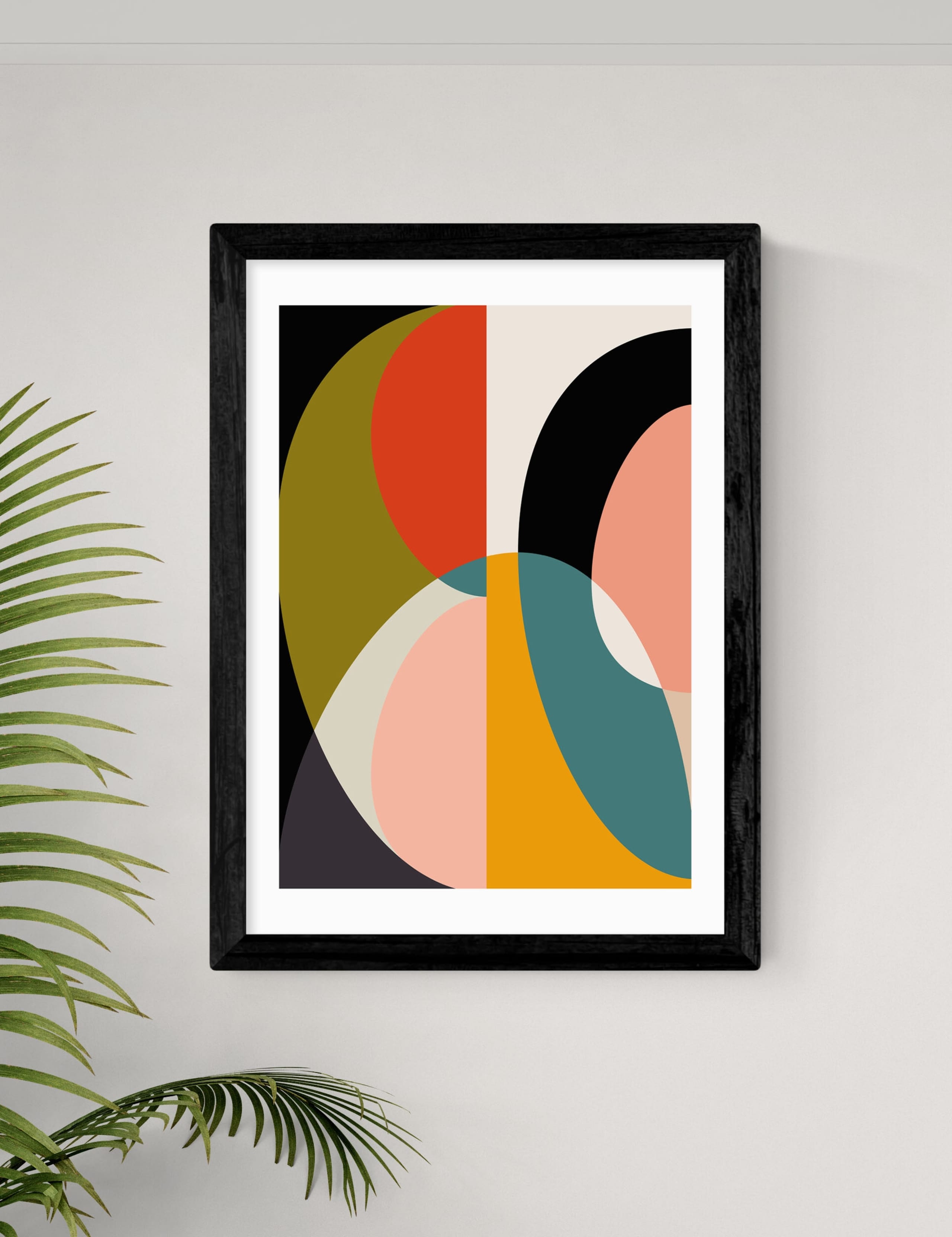 Mid Century DIN XI Framed Art Print 2 of 2