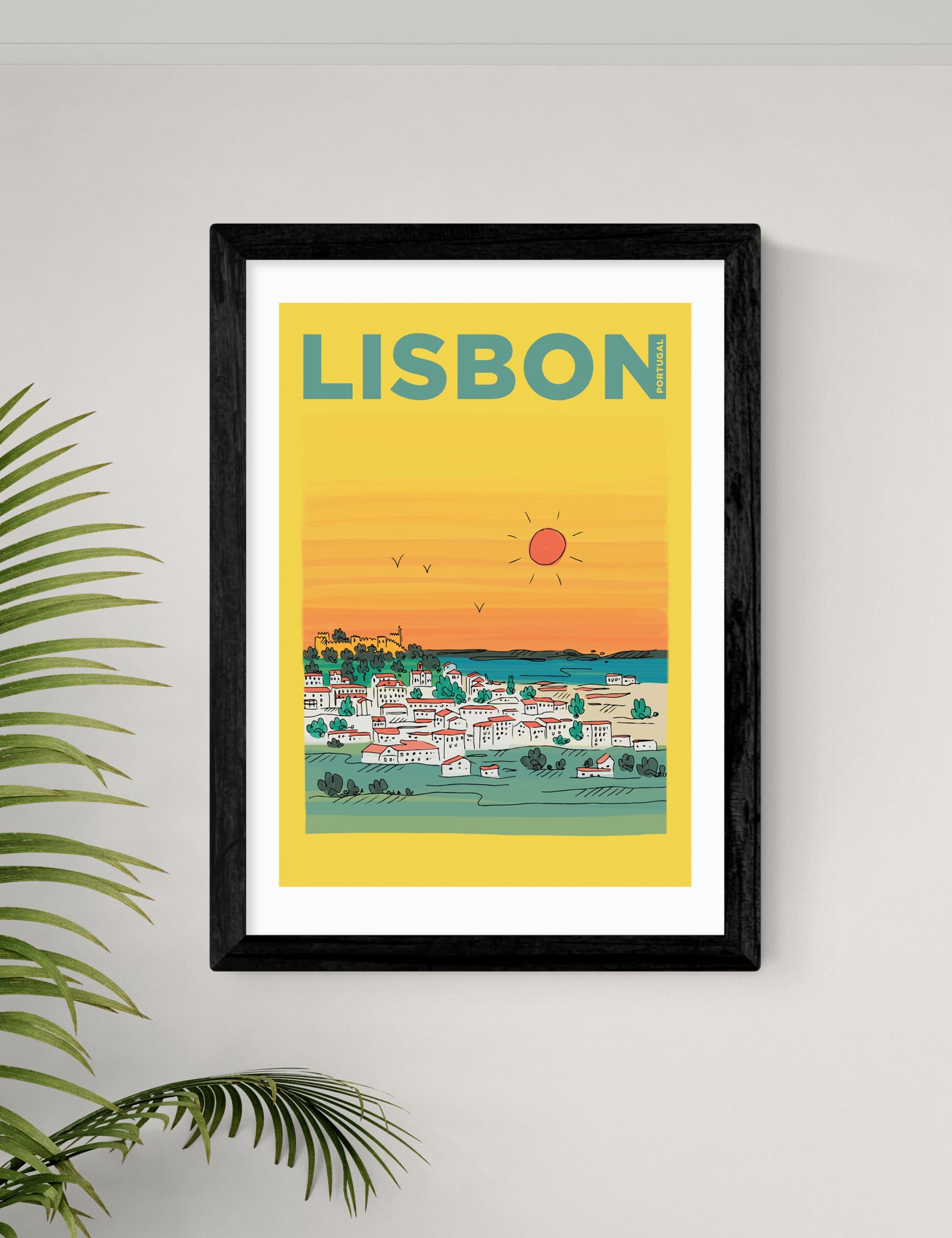 Lisbon Framed Art Print 2 of 2