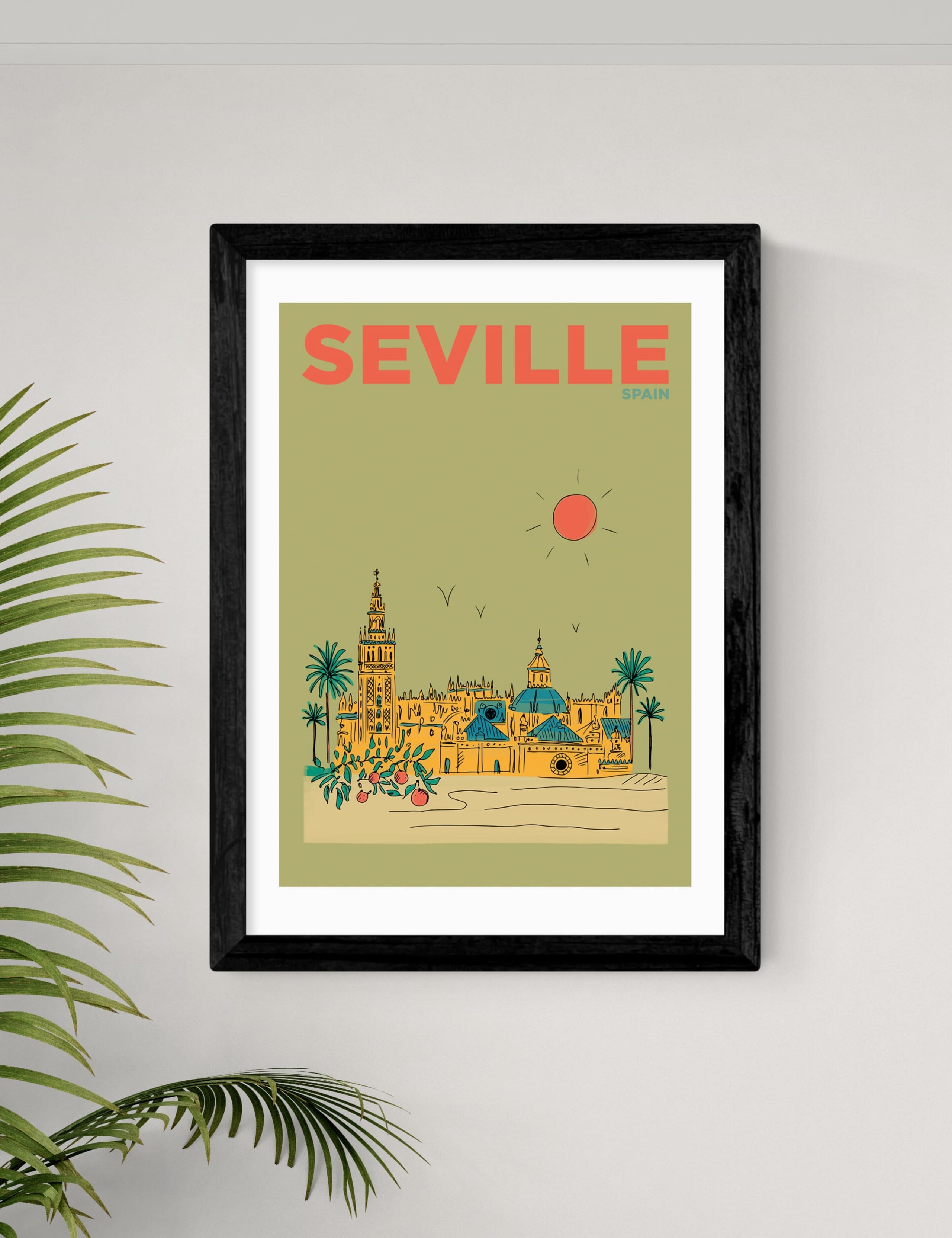 Seville Framed Art Print 2 of 2