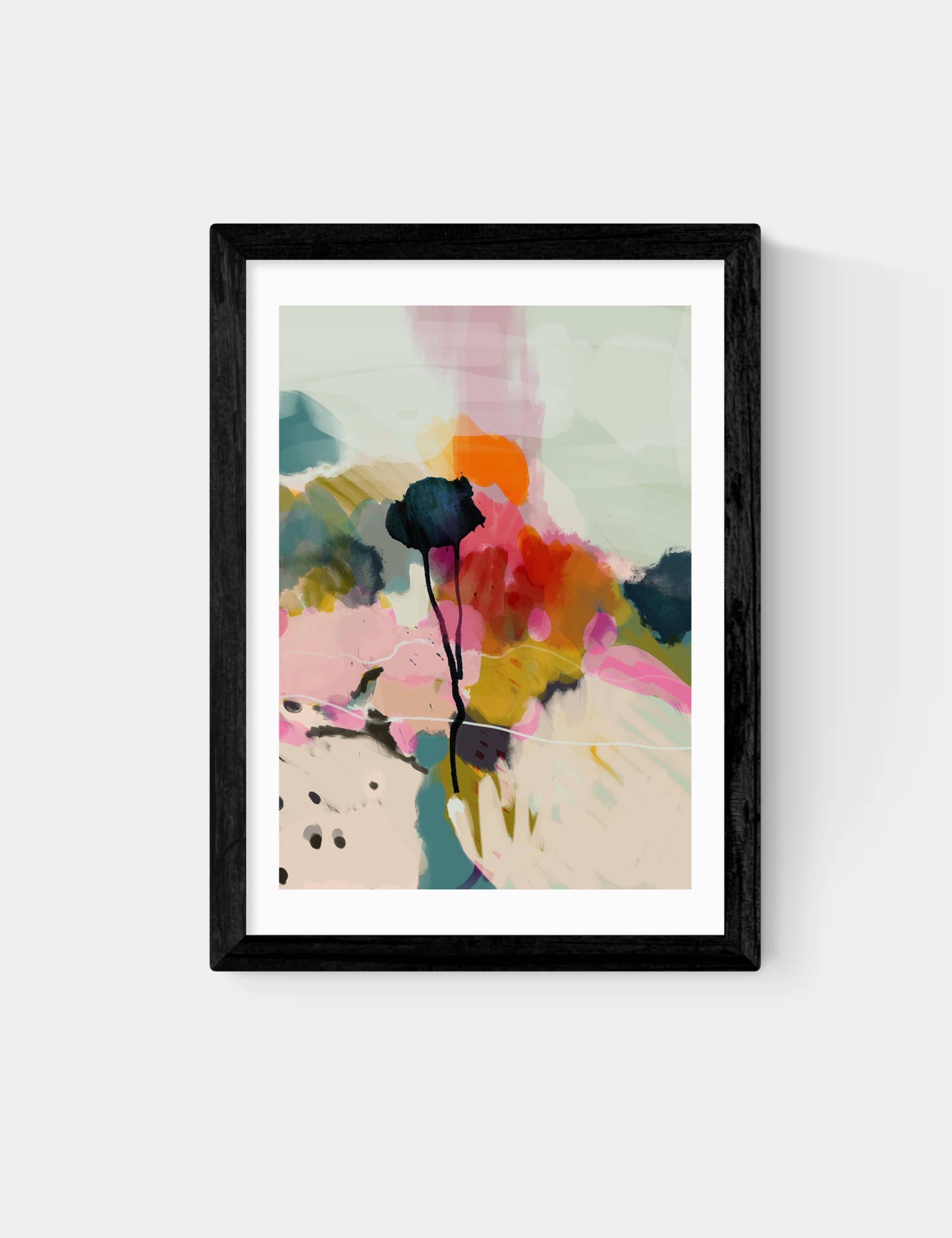 Paysage Abstract Framed Art Print 1 of 2
