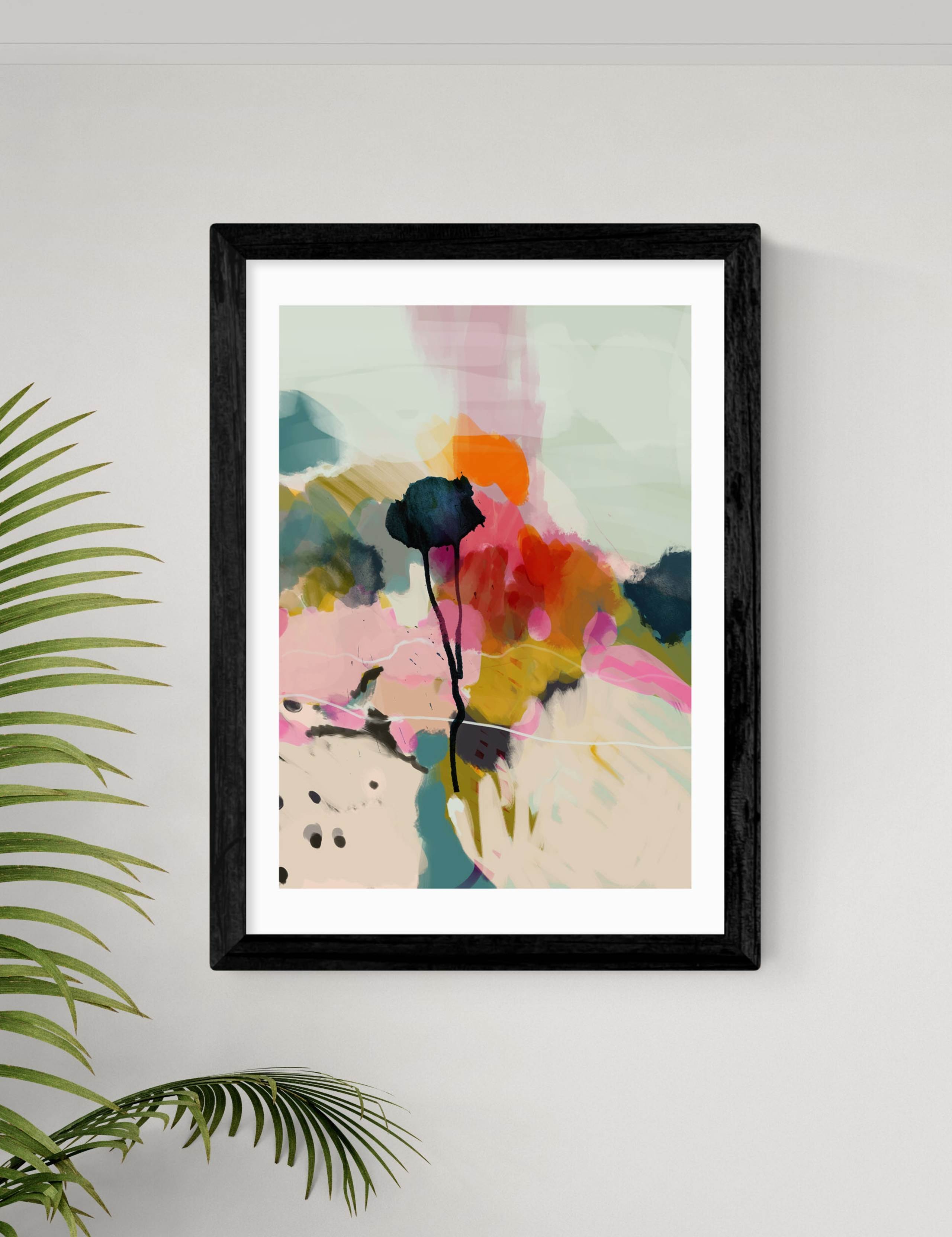 Paysage Abstract Framed Art Print 2 of 2