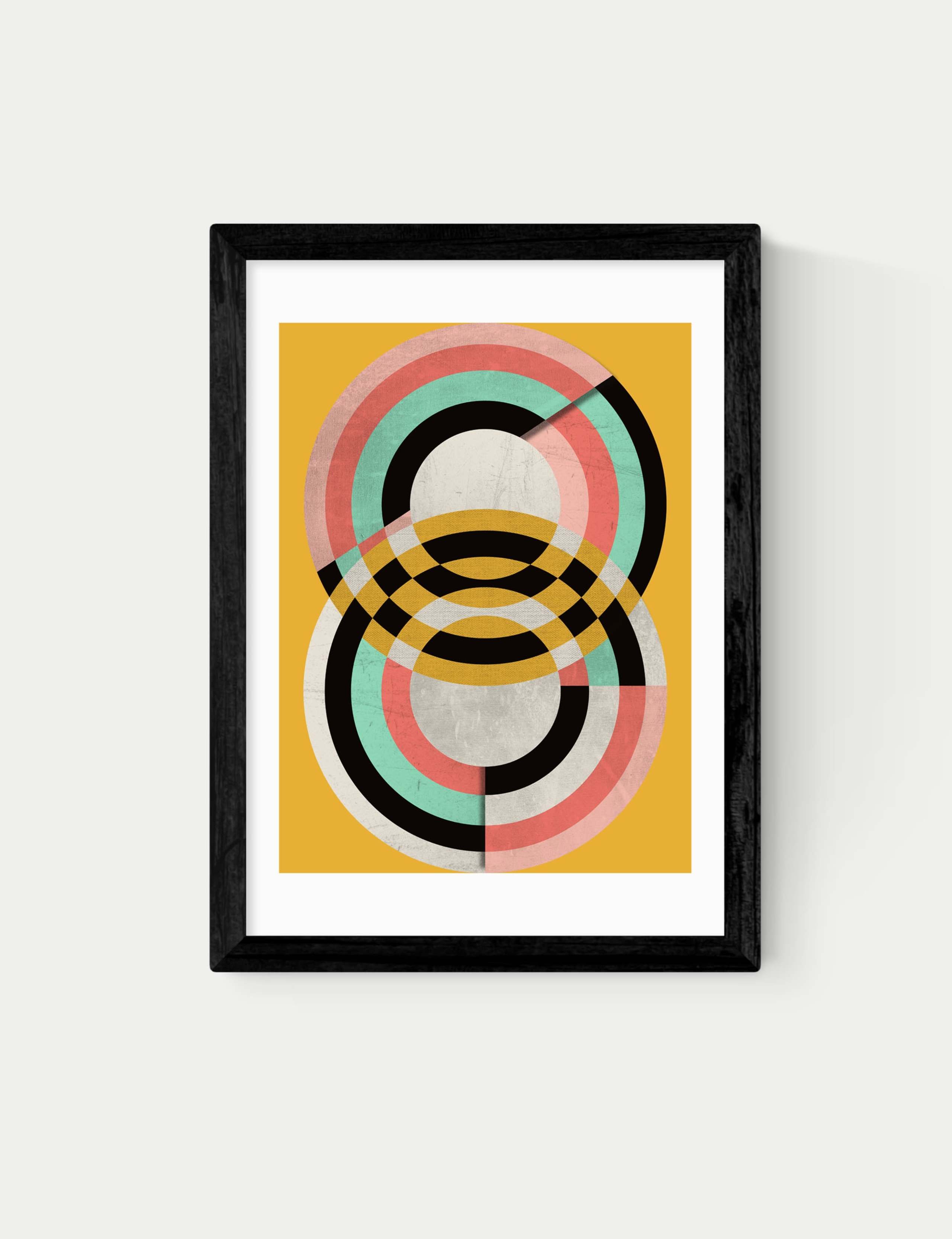 Graphic 7 Abstract Framed Art 1 of 2