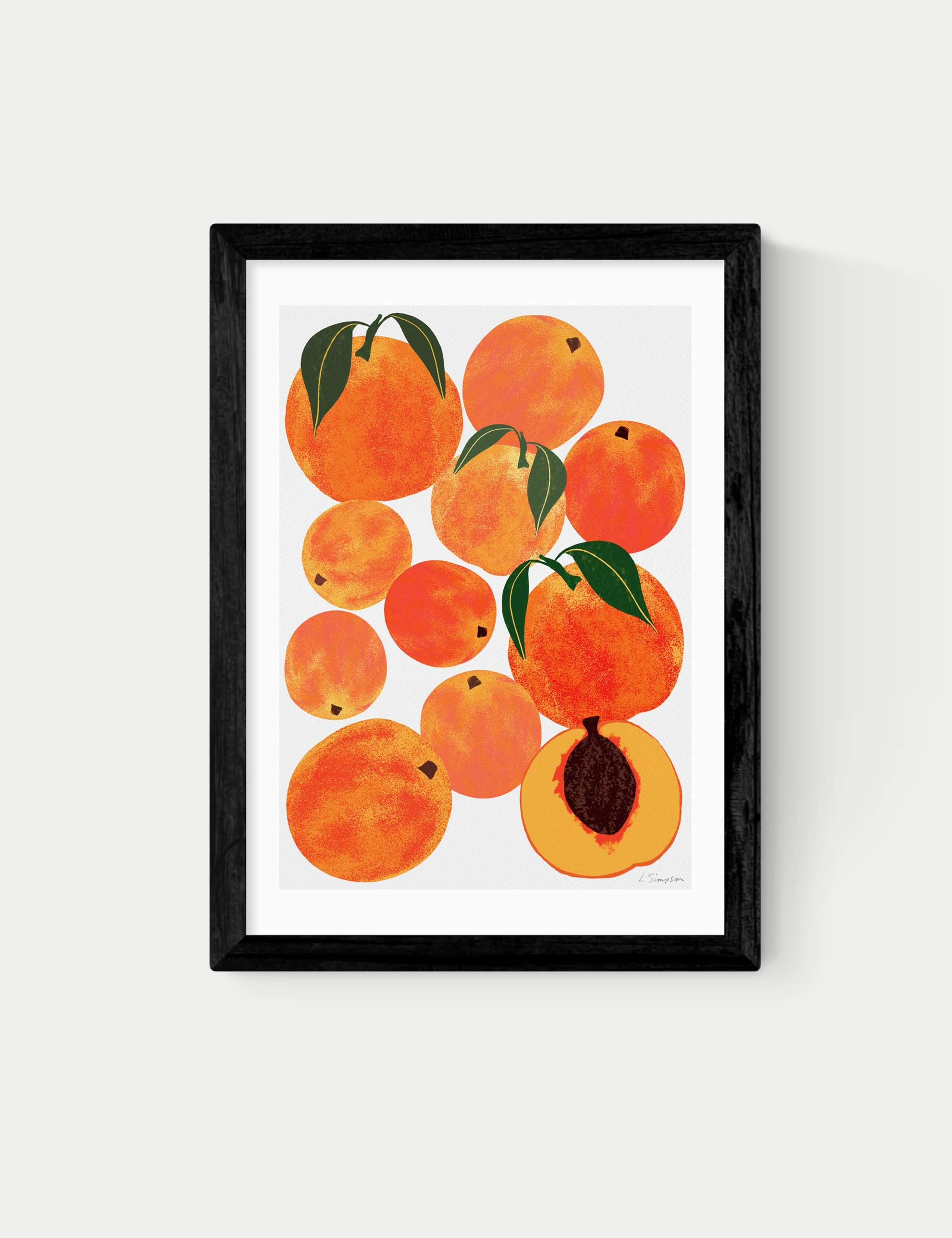 Peach Harvest Framed Art Print 1 of 2