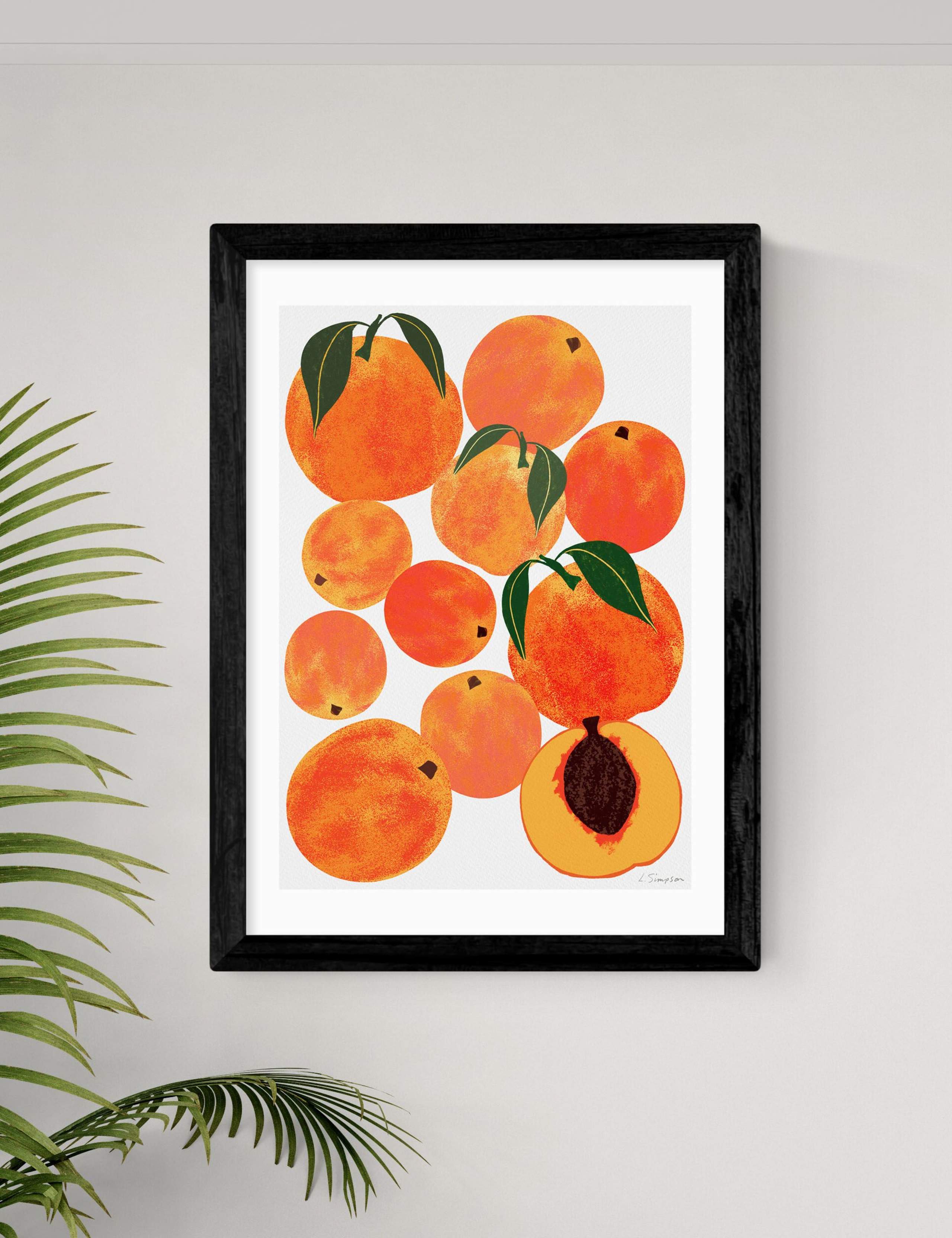 Peach Harvest Framed Art Print 2 of 2