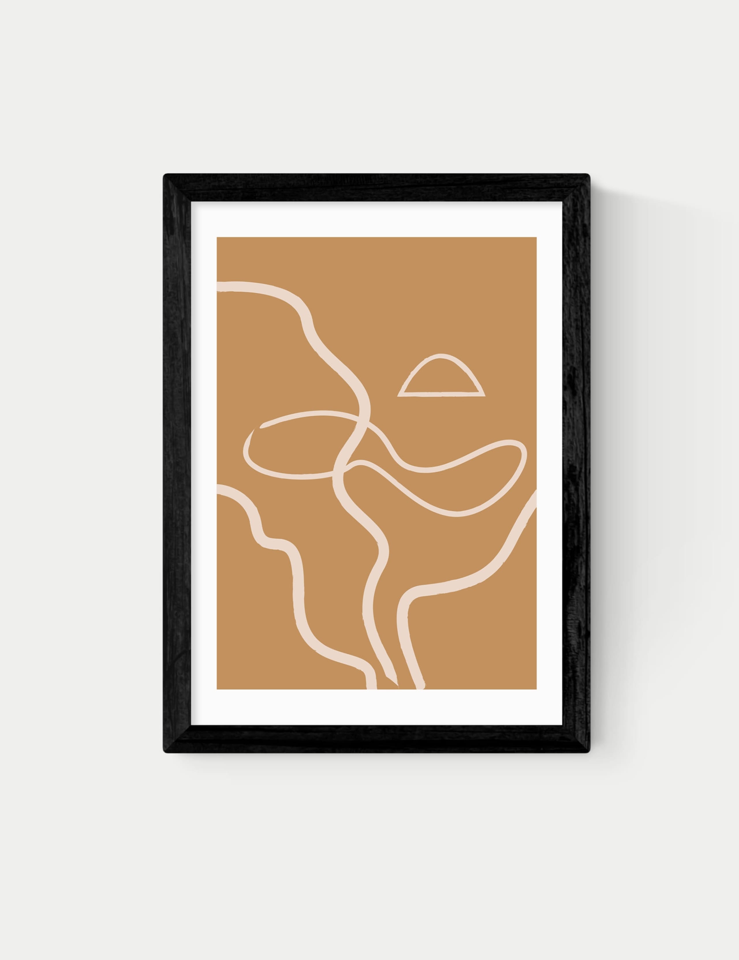 The Line Framed Art 1 of 2