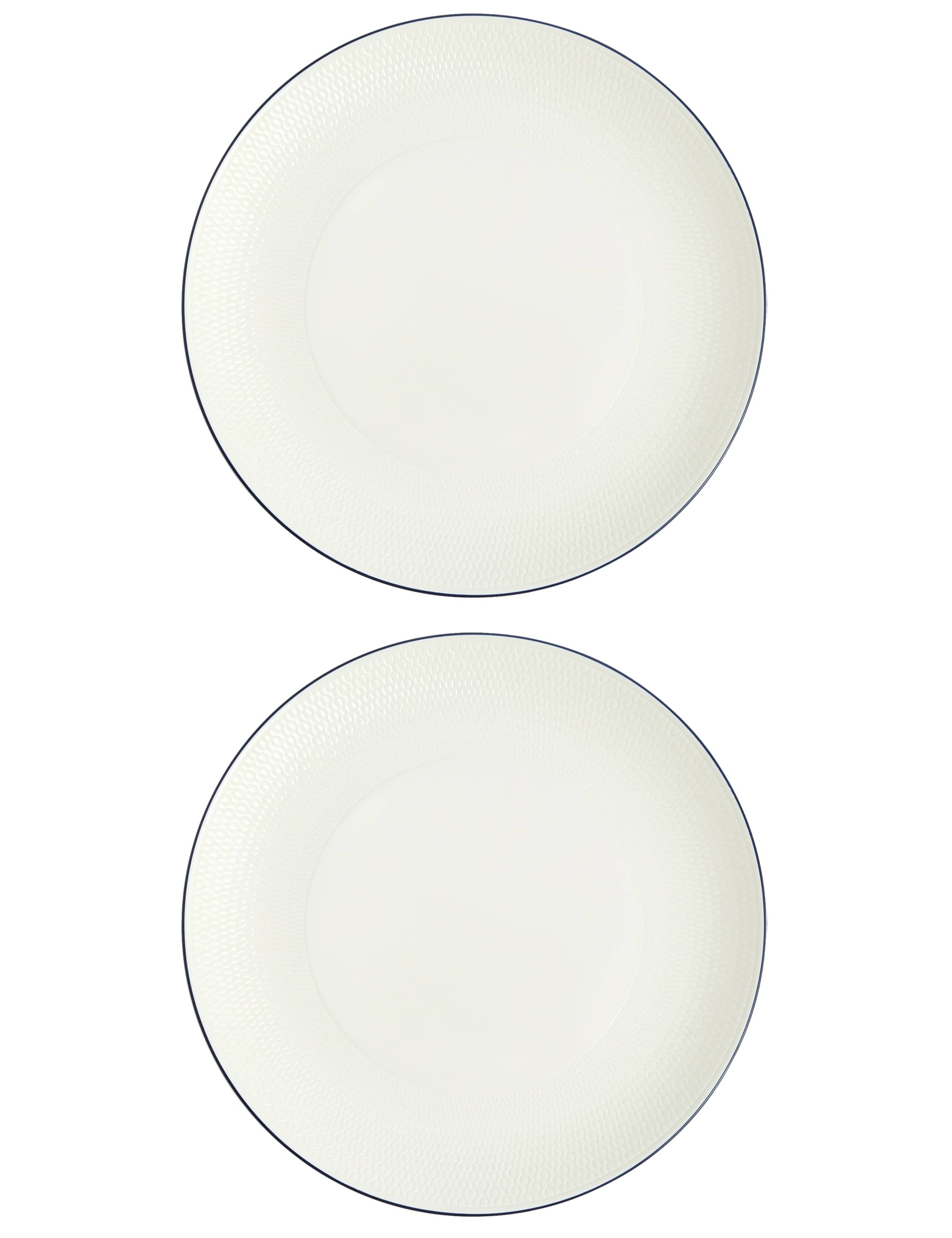 Set of 2 Gio Dinner Plates 1 of 5
