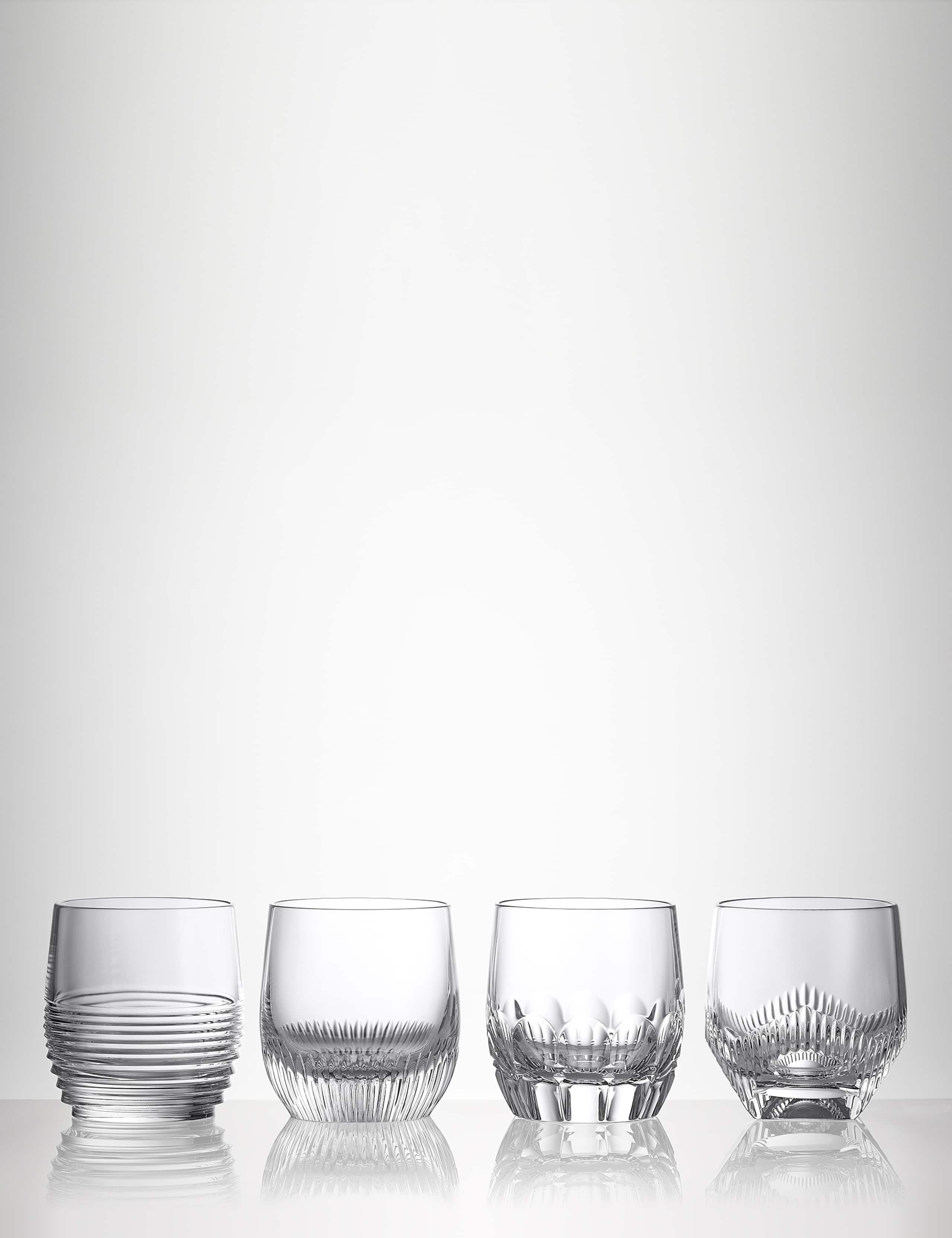 Set of 4 Mixology Crystal Tumblers 1 of 4
