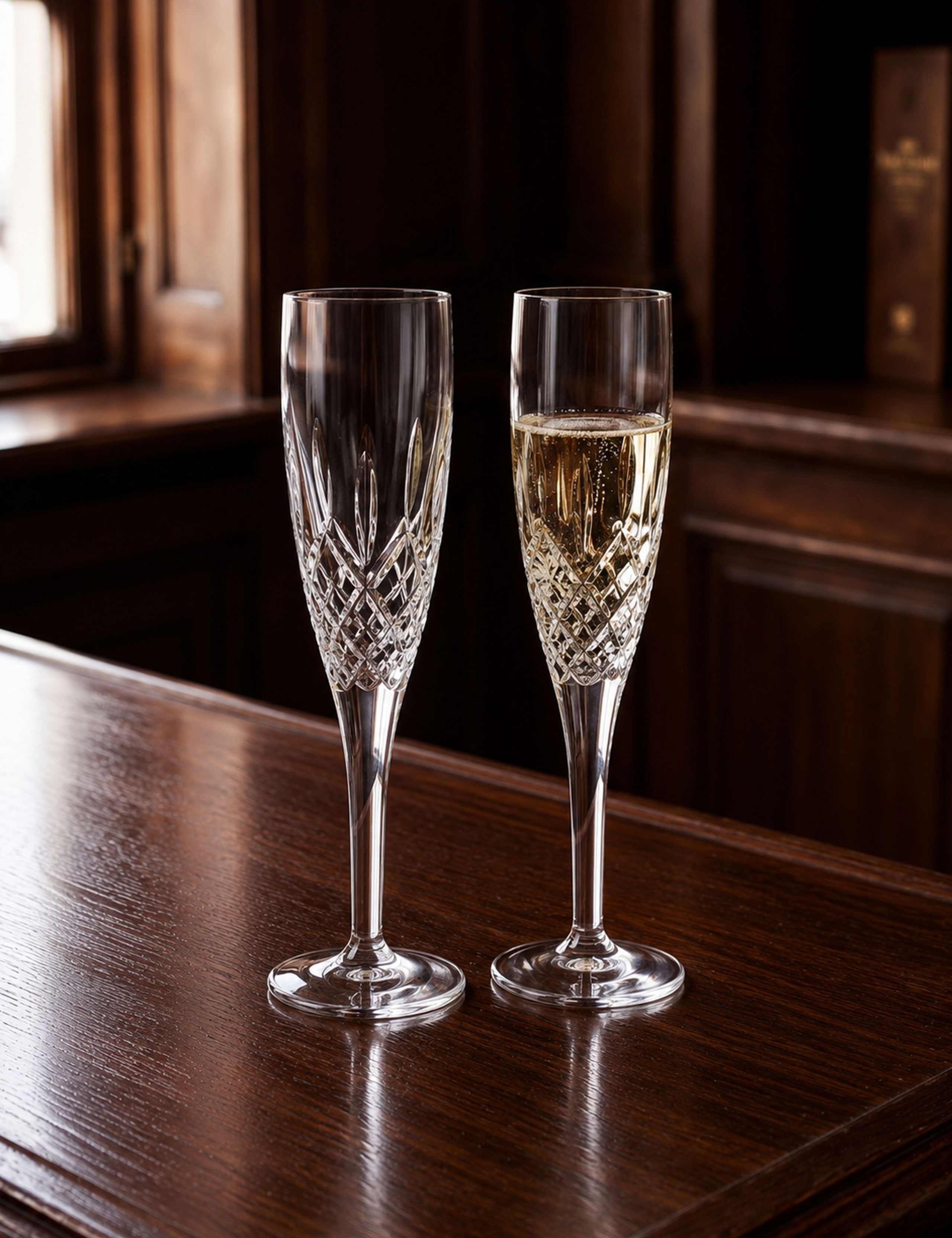 Set of 2 Ashmere Champagne Flutes 3 of 4