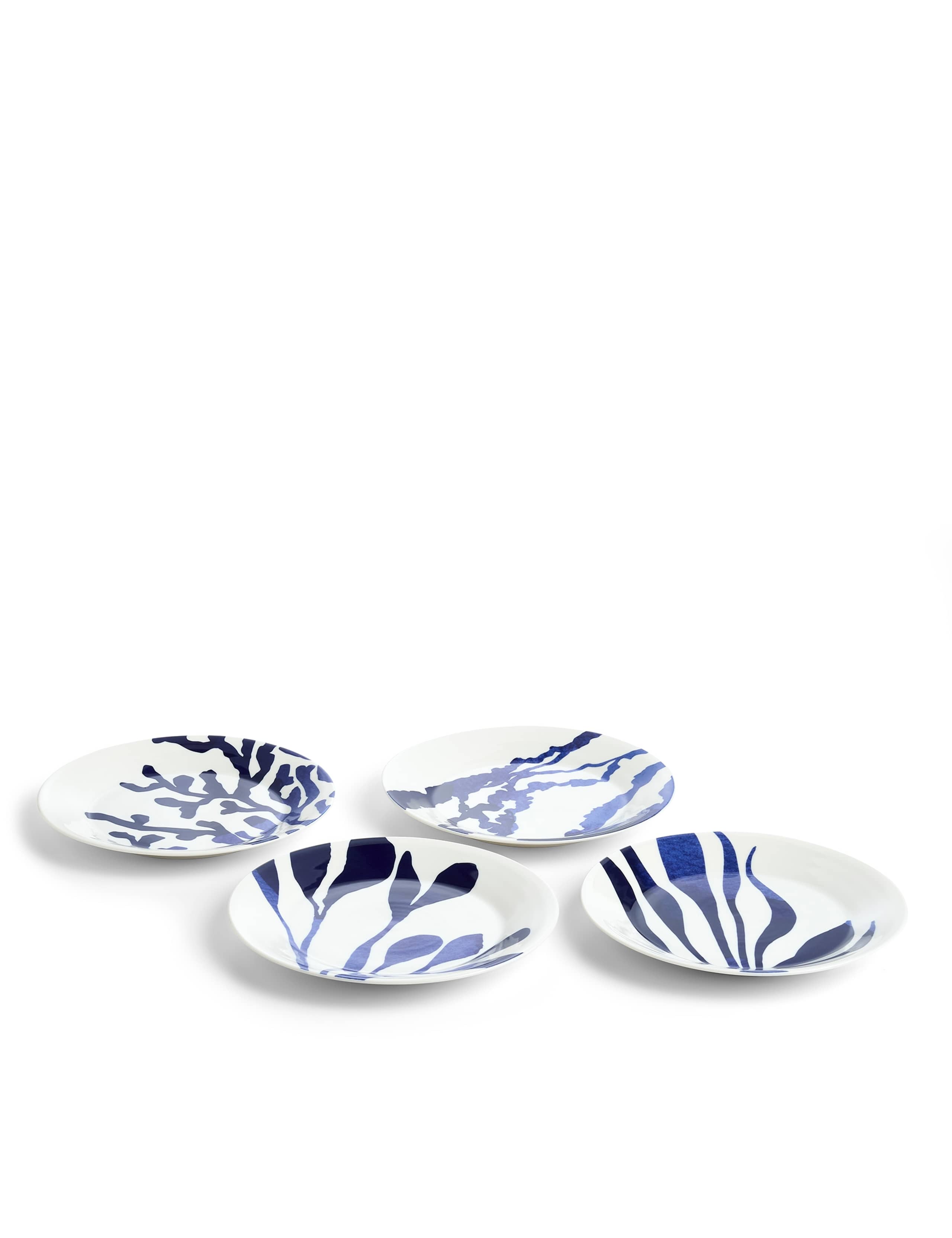 Set of 4 1815 Pacific Porcelain Dinner Plates 3 of 5