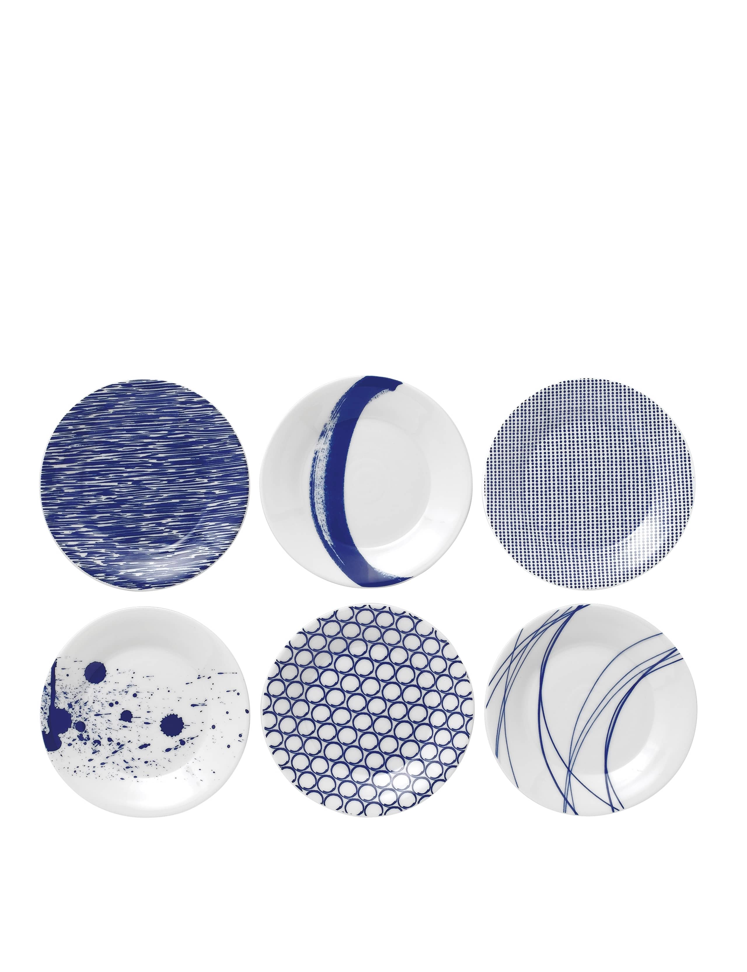 Set of 6 Pacific Side Plates 1 of 3