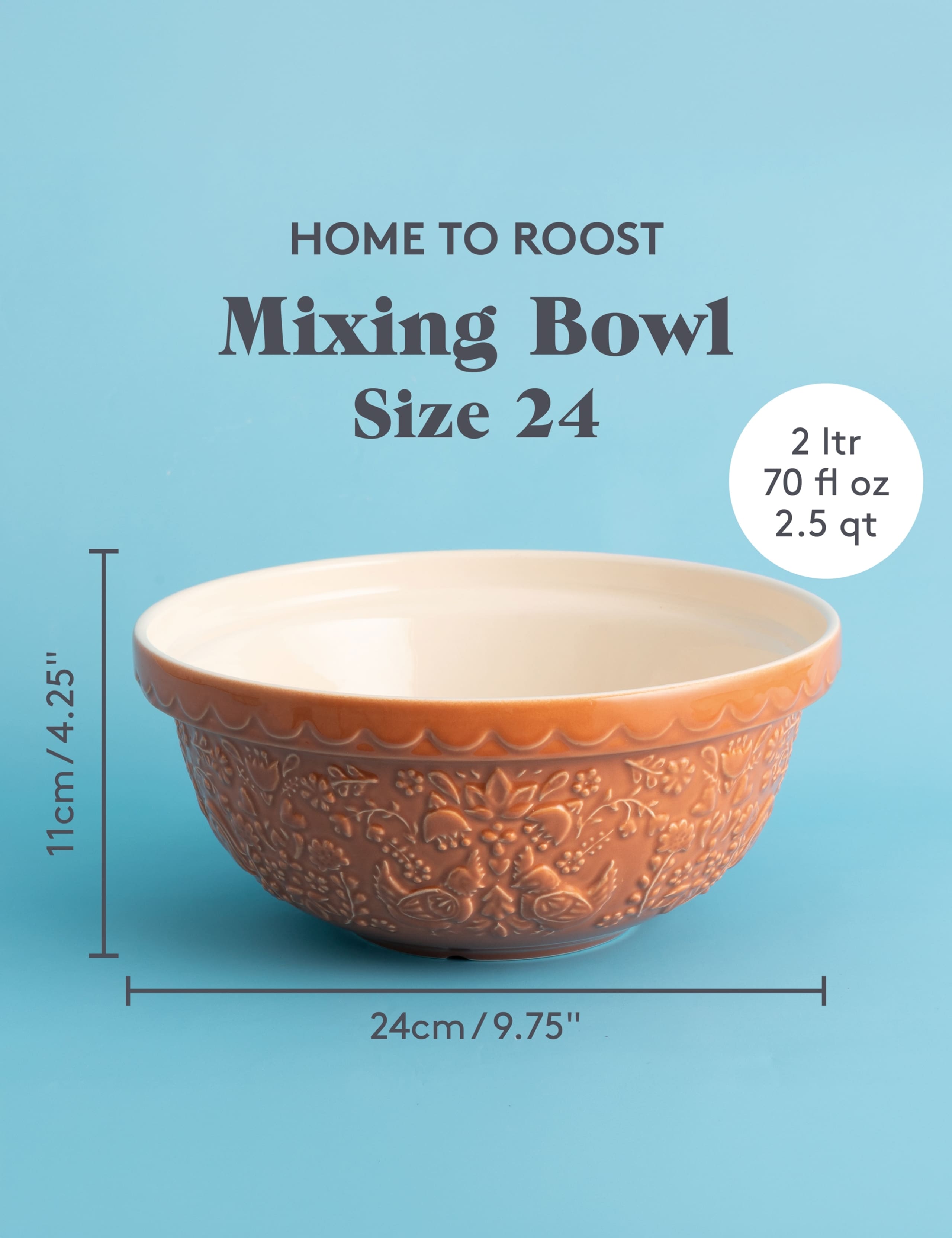 Home to Roost 24cm Mixing Bowl 4 of 5