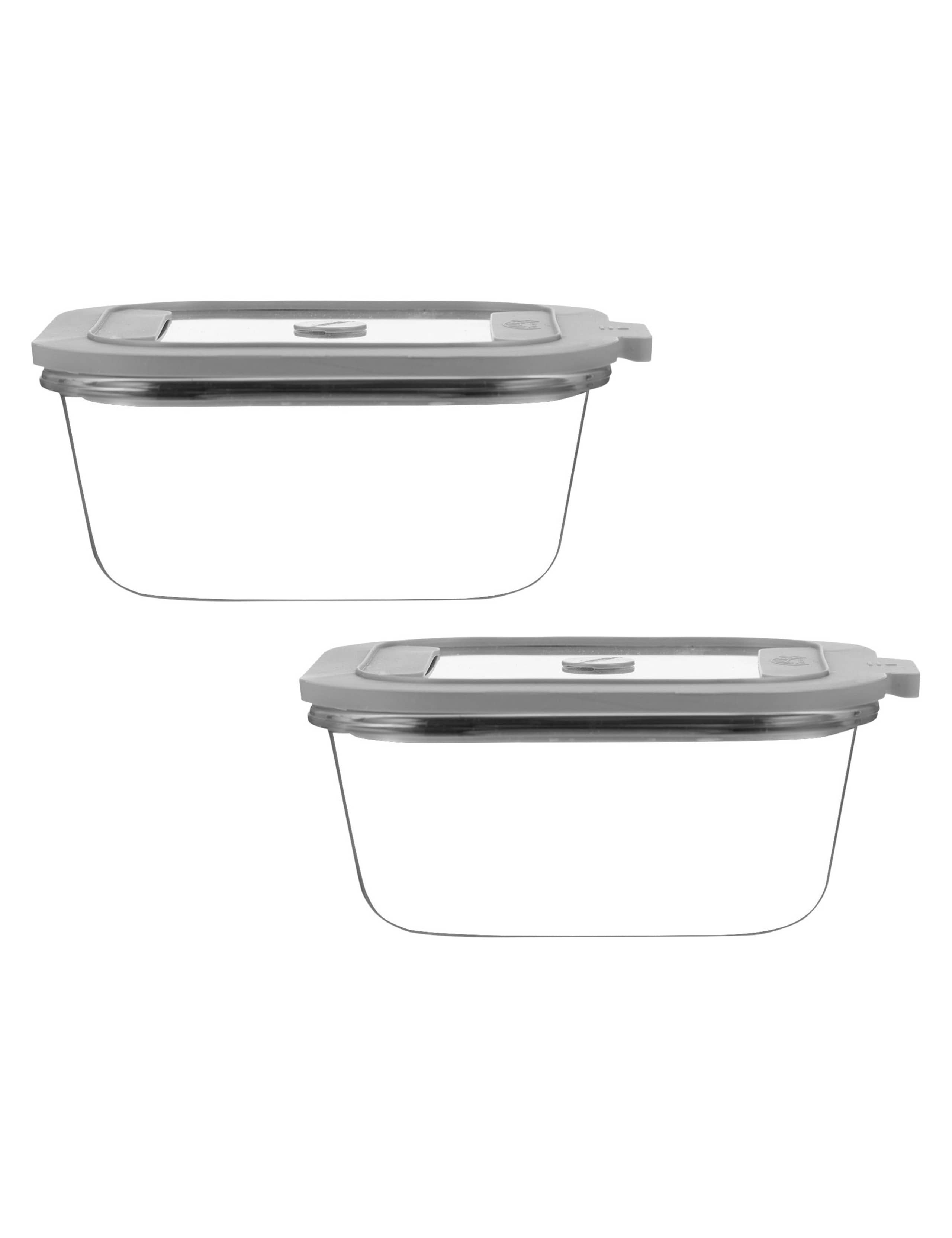 Set of 2 Square 0.8L Kilner Storage Boxes 2 of 6