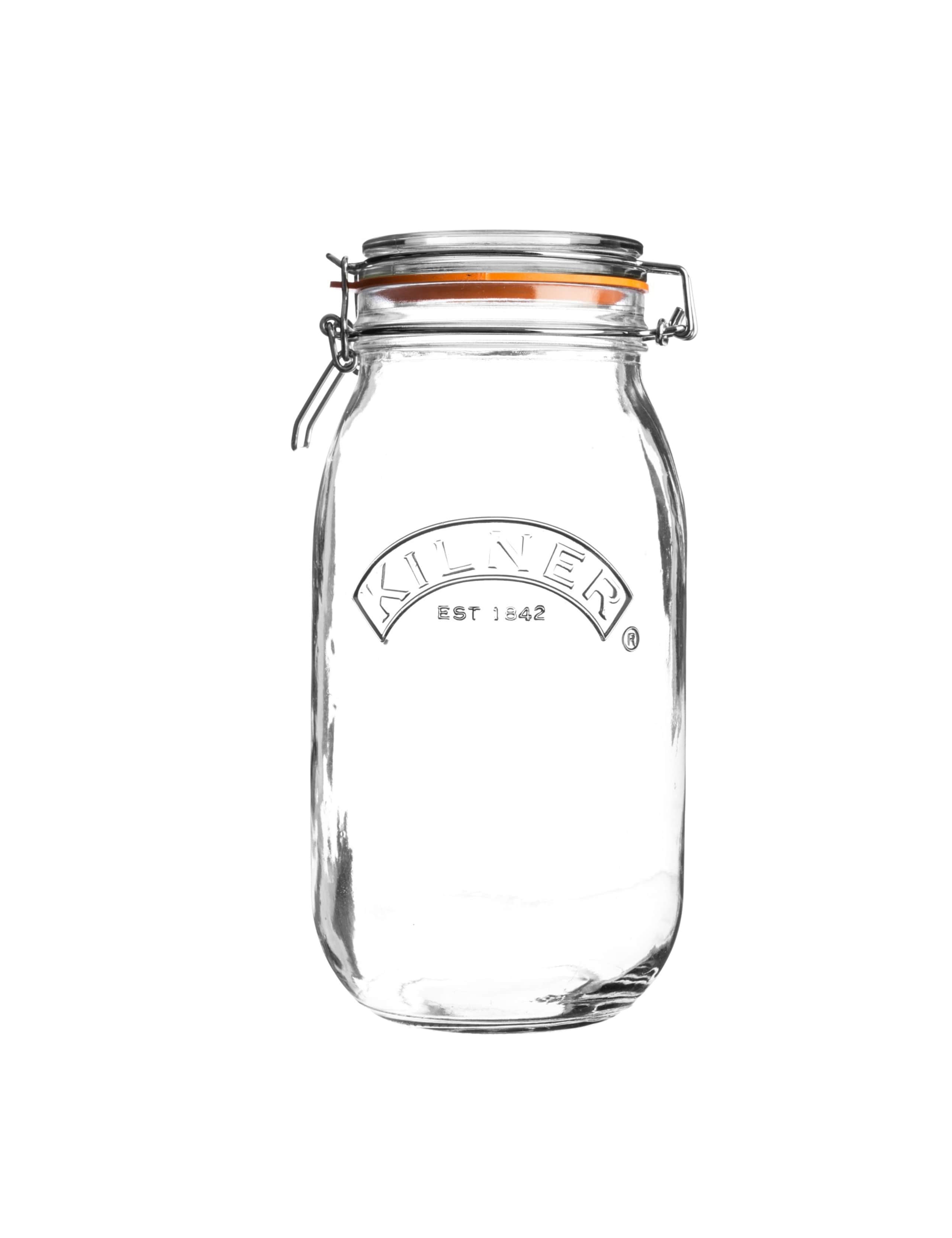 3 Litre Round Clip Top Jar 2 of 4