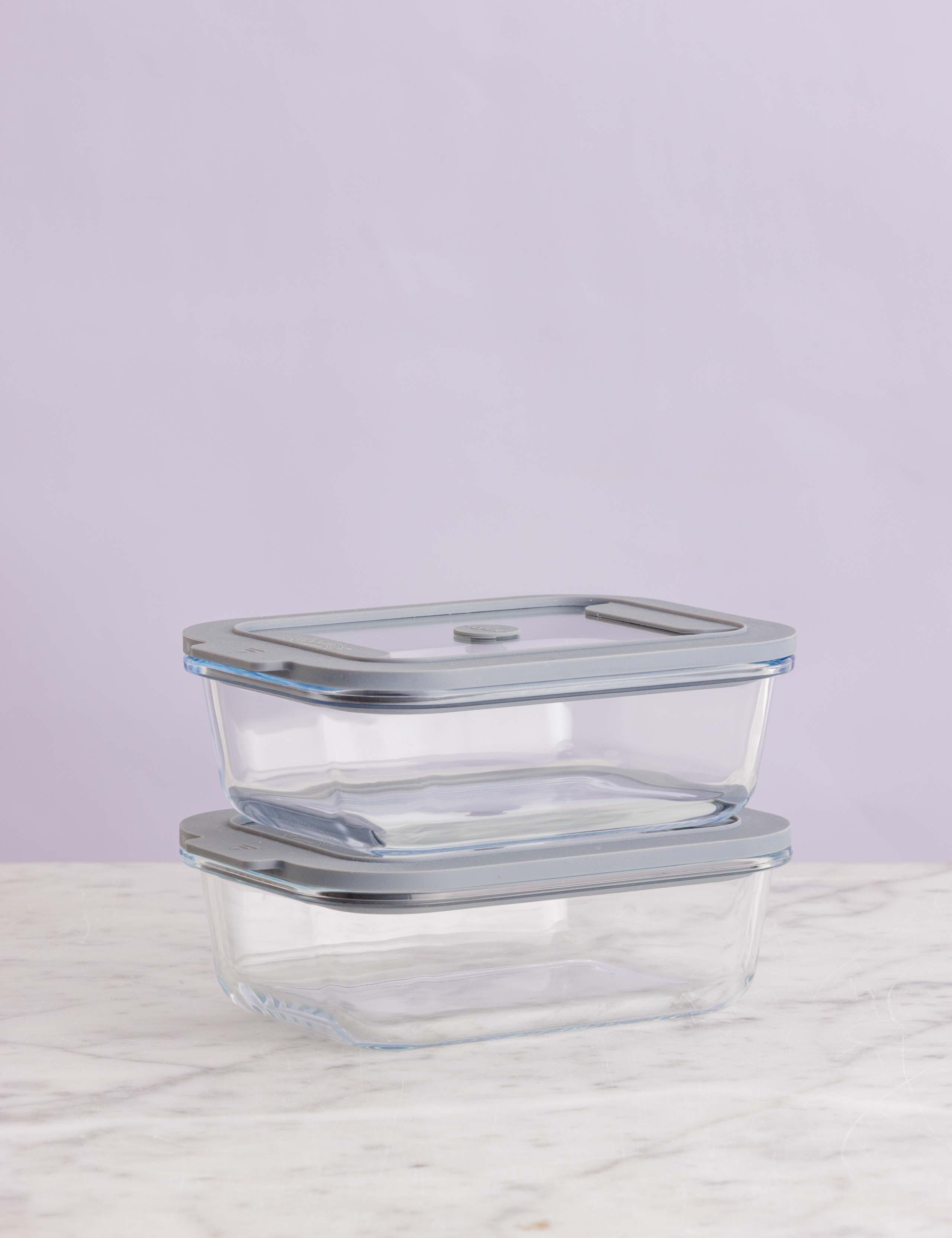 Set of 3 Rectangular Storage Boxes 3 of 5