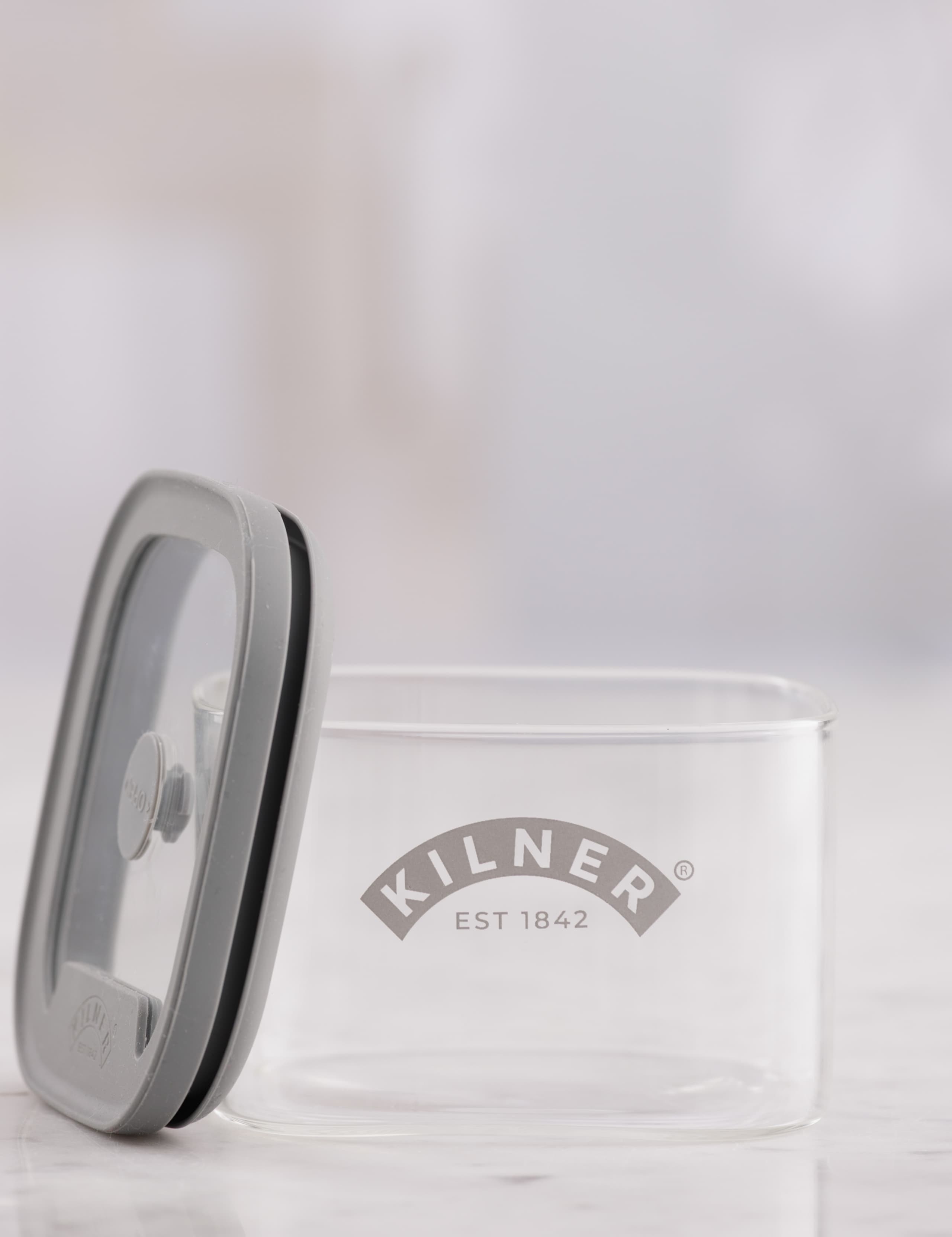 Set of 3 Square 0.5 Litre Fresh Storage Jars 3 of 5