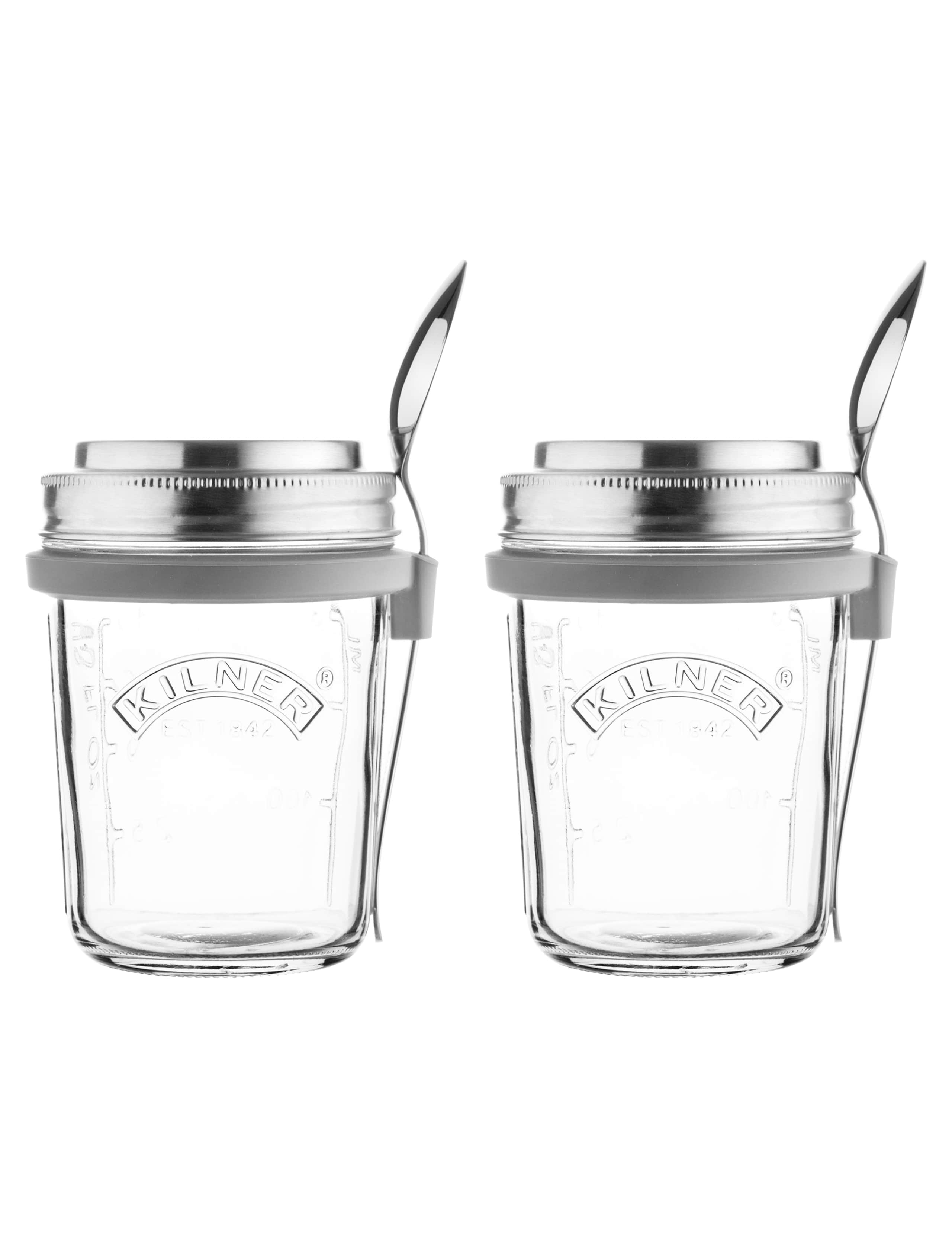 Set of 2 0.35L Breakfast Jars 2 of 3