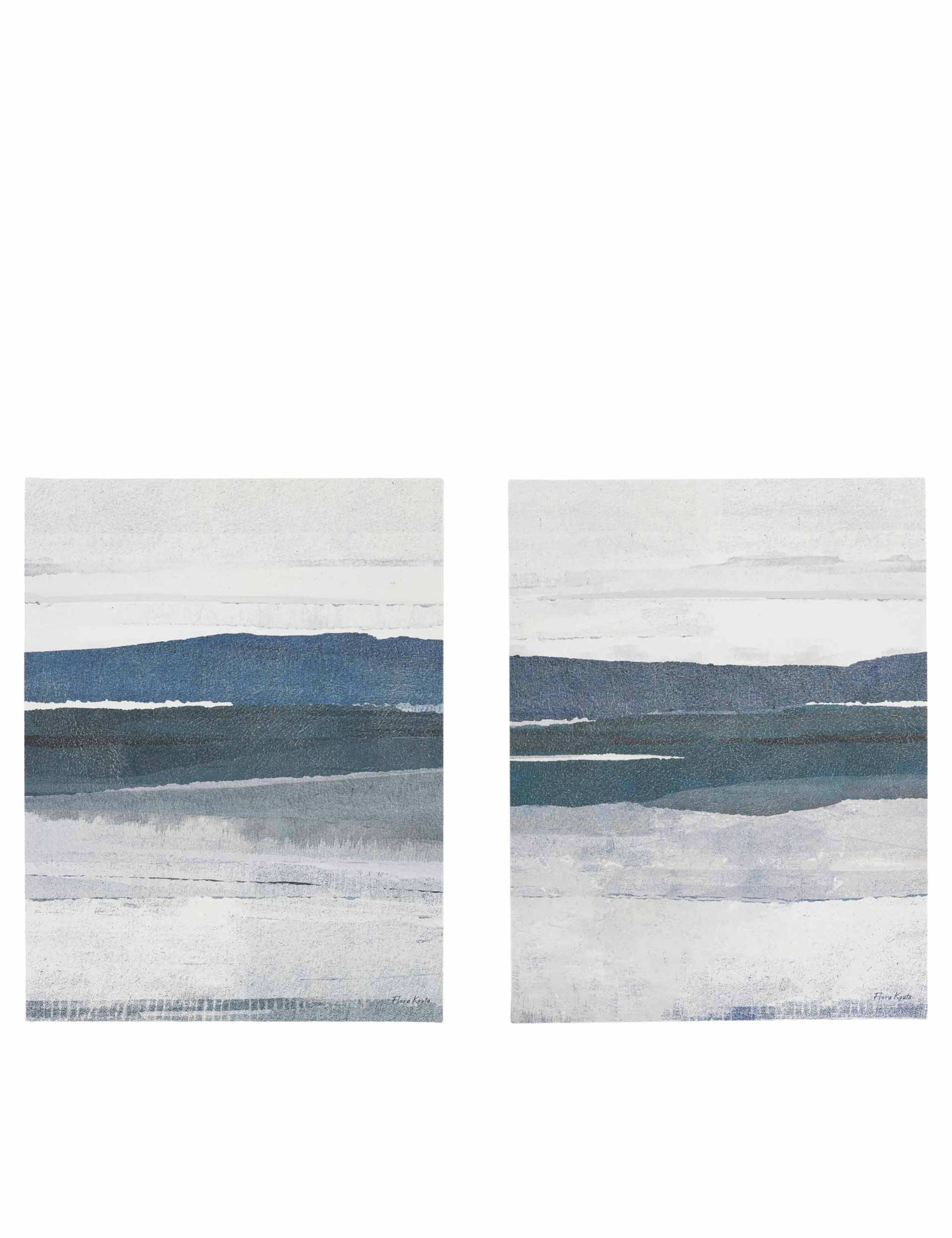 Set of 2 Calm and Collected Canvas 2 of 8
