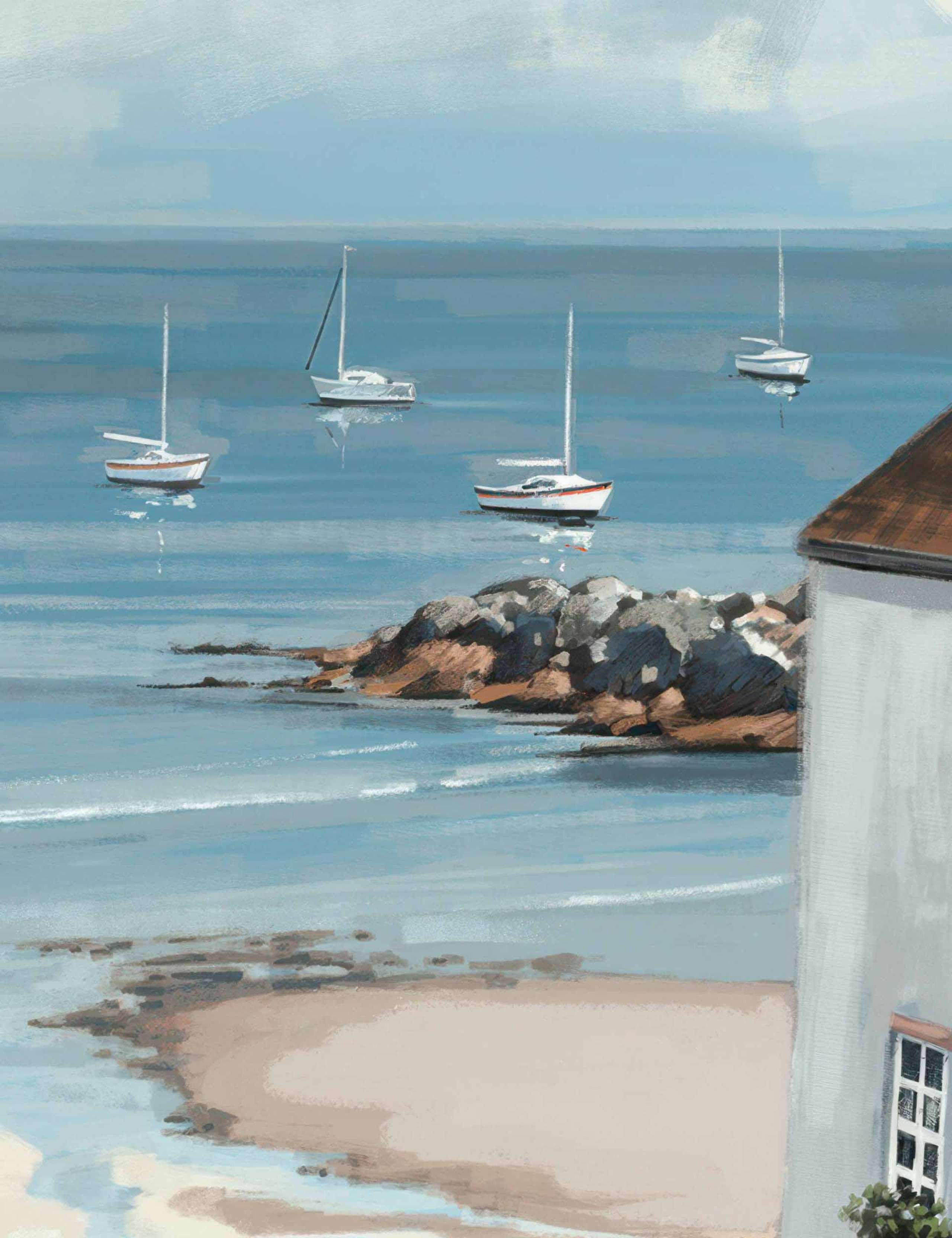 Calm Cove Framed Canvas 3 of 4