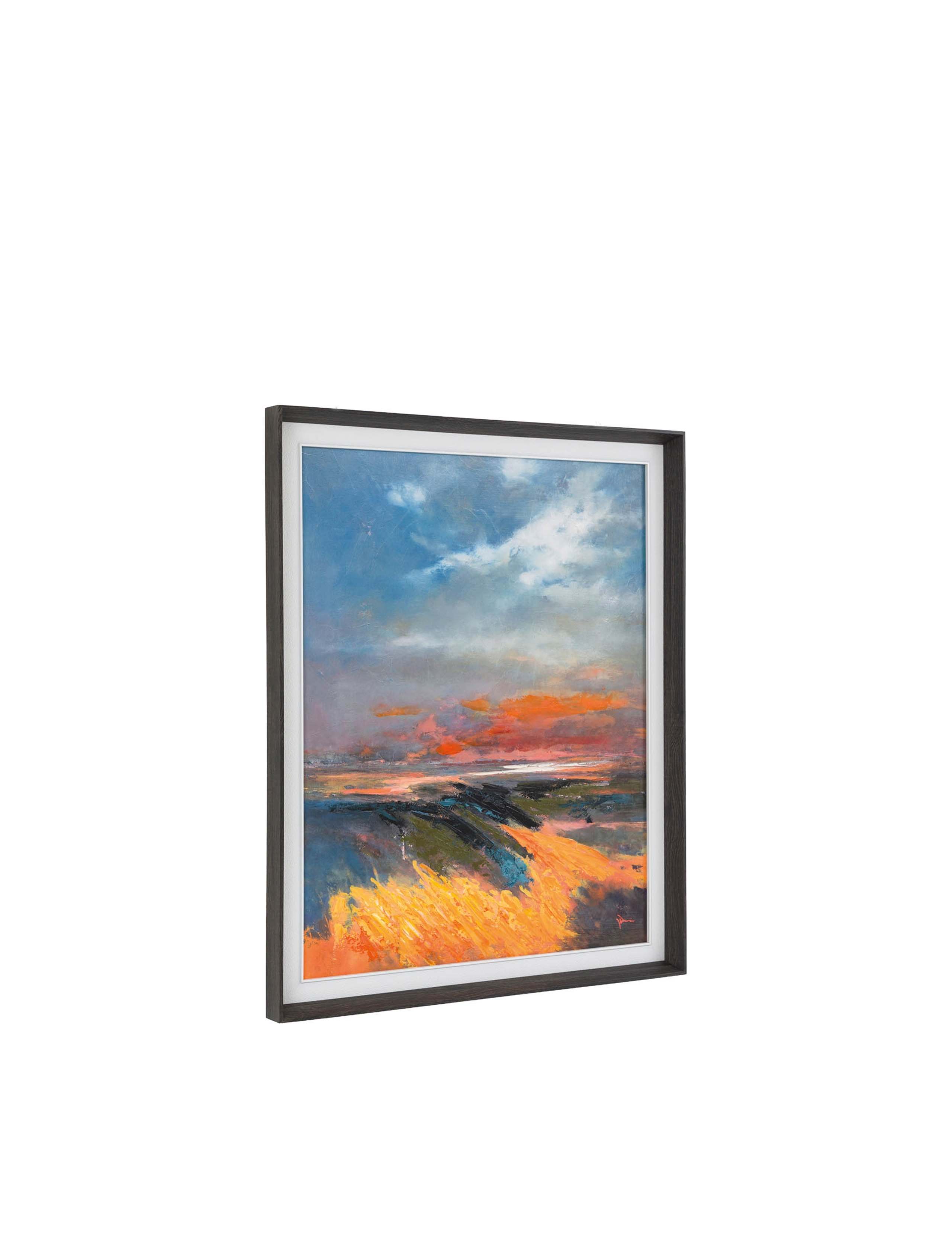 Coastal Glow Nature Rectangle Framed Canvas 3 of 8