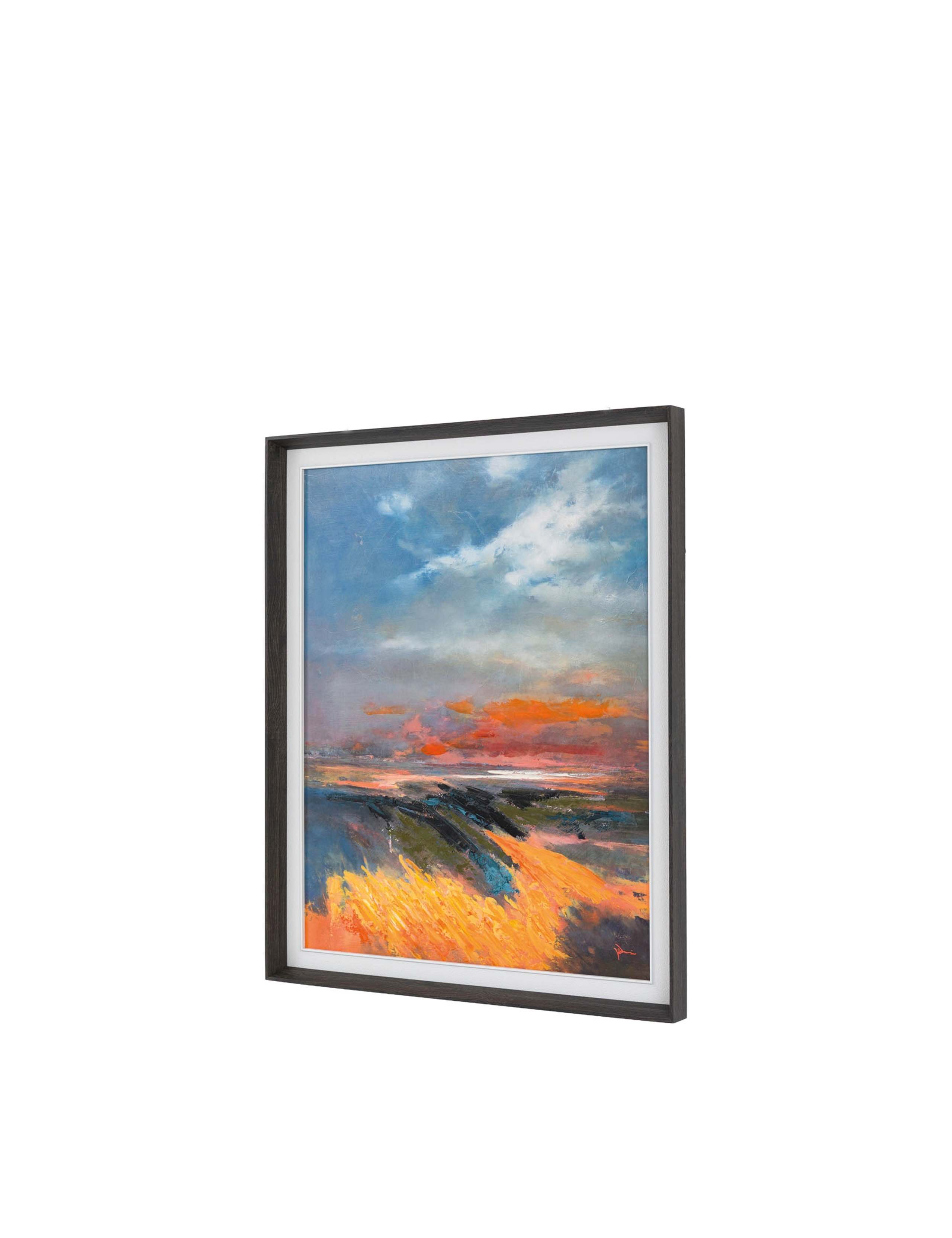 Coastal Glow Nature Rectangle Framed Canvas 4 of 8