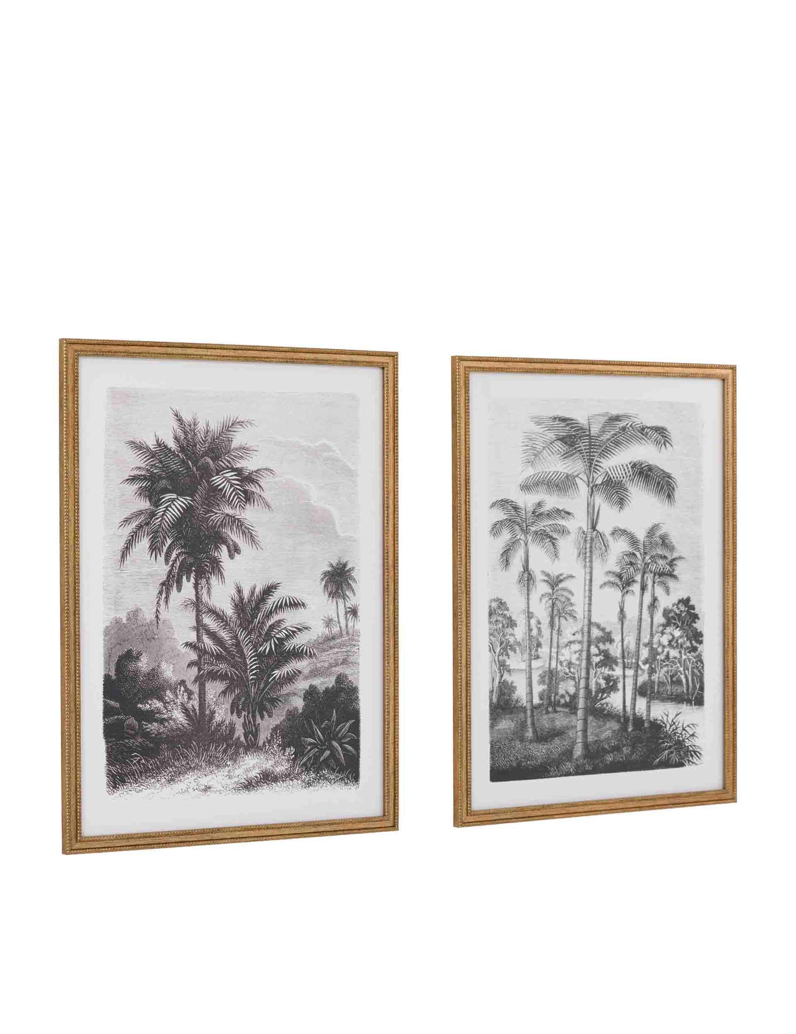Set of 2 Colonial Sketches Rectangle Framed Art 3 of 8