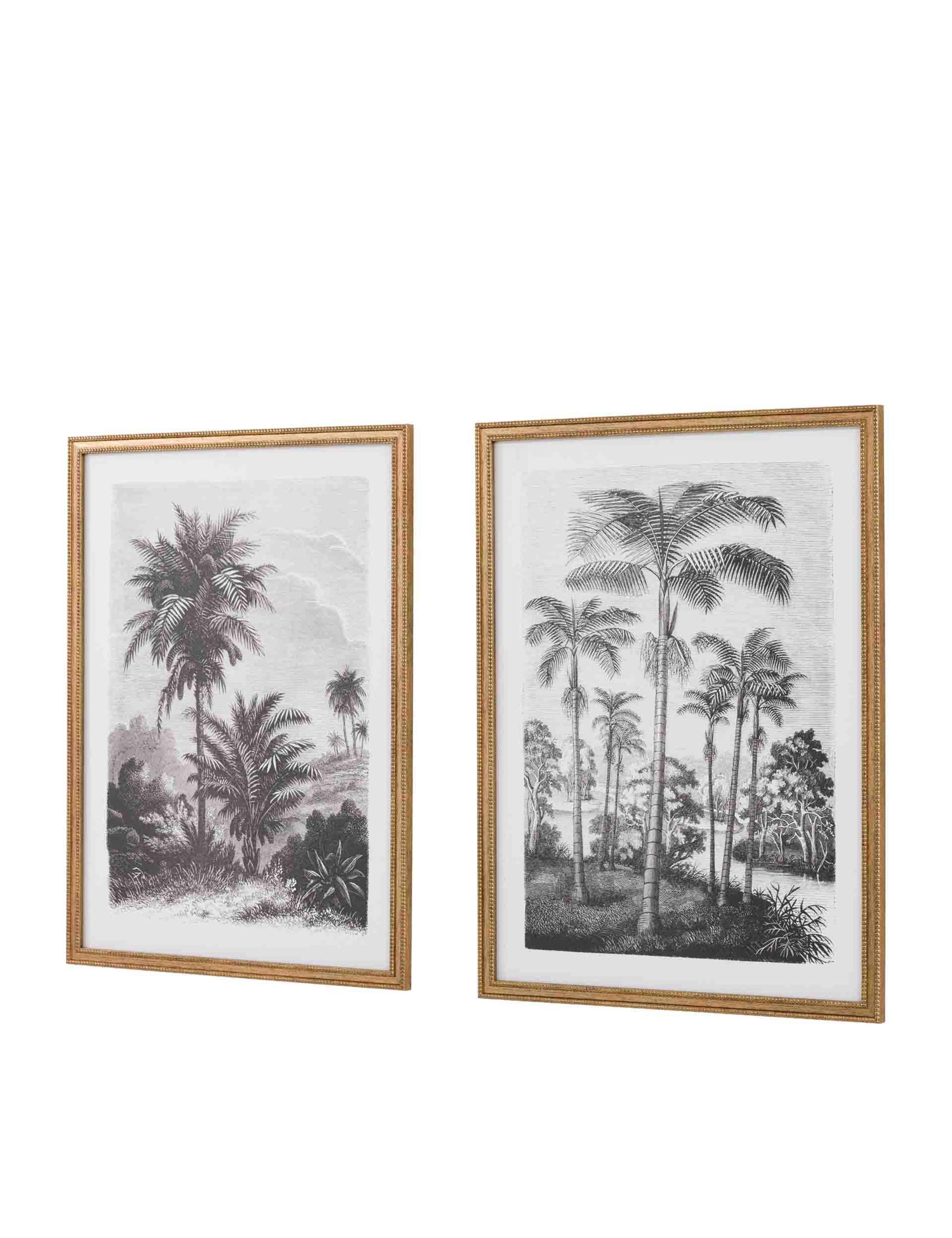 Set of 2 Colonial Sketches Rectangle Framed Art 4 of 8