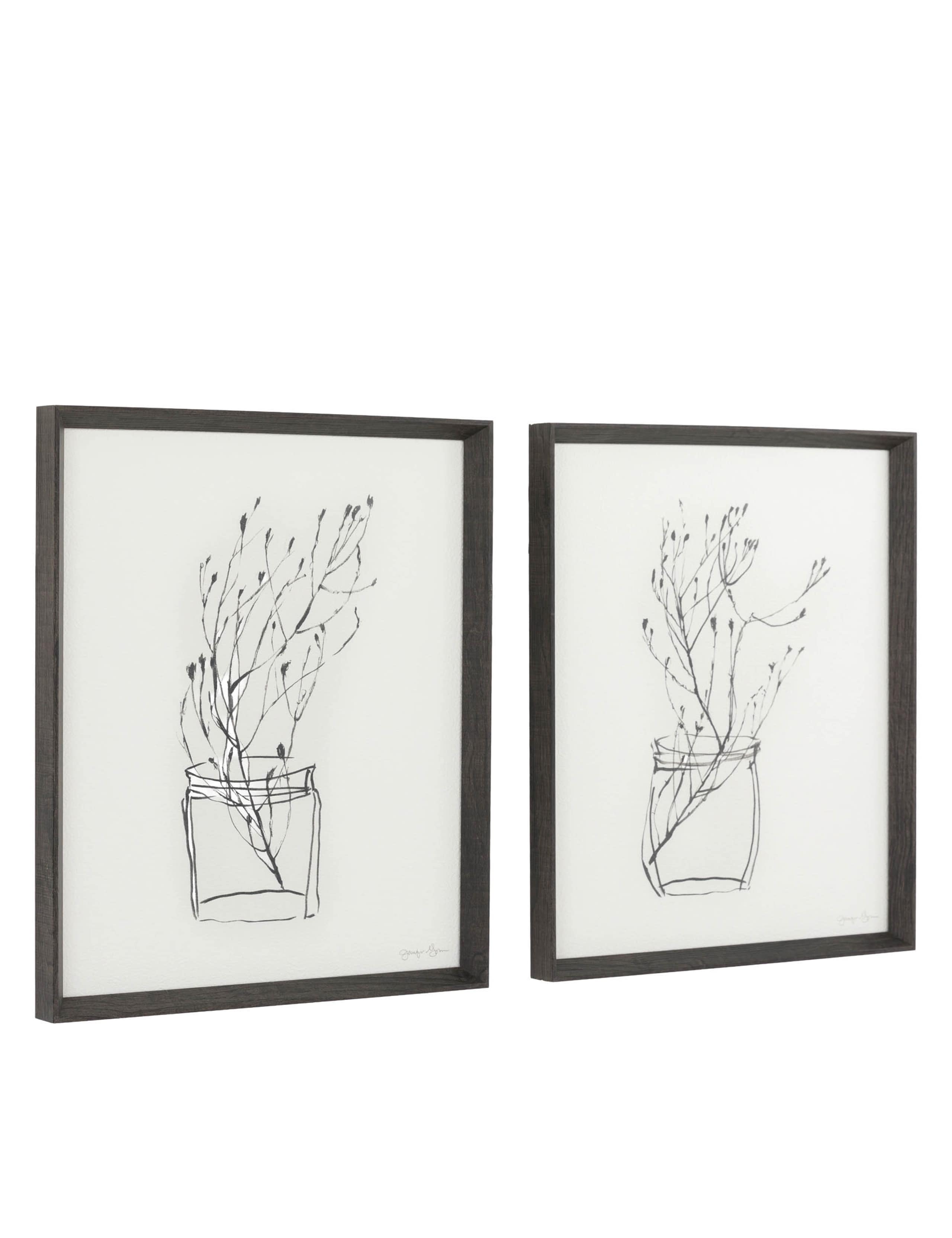 Set of 2 Delicate Nature Framed Art 6 of 8