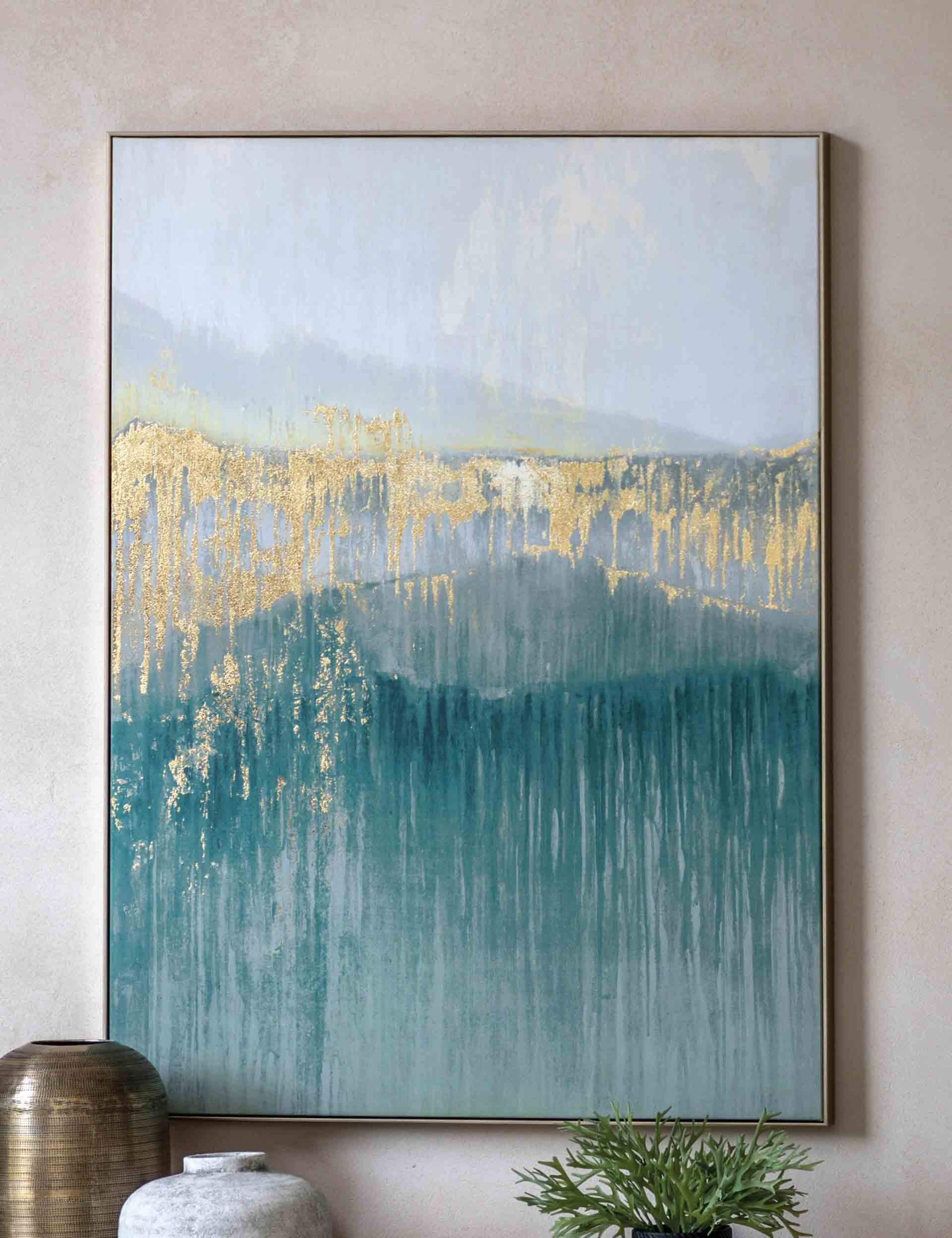 Early Morning Horizon Framed Canvas 1 of 8