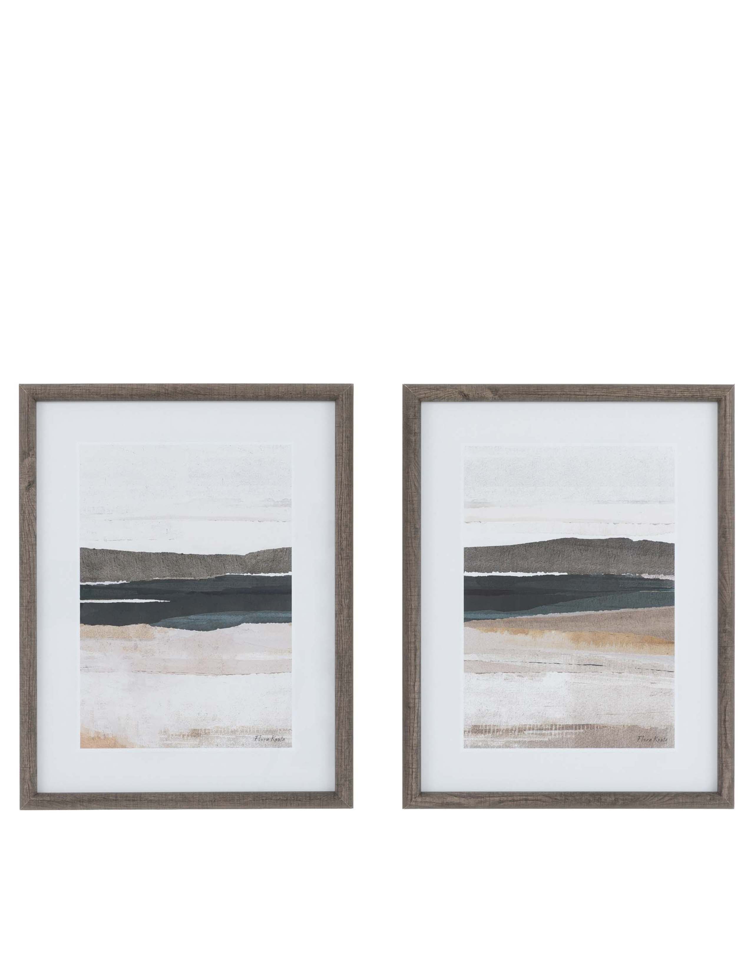 Set of Two Drift Away Framed Art 2 of 8