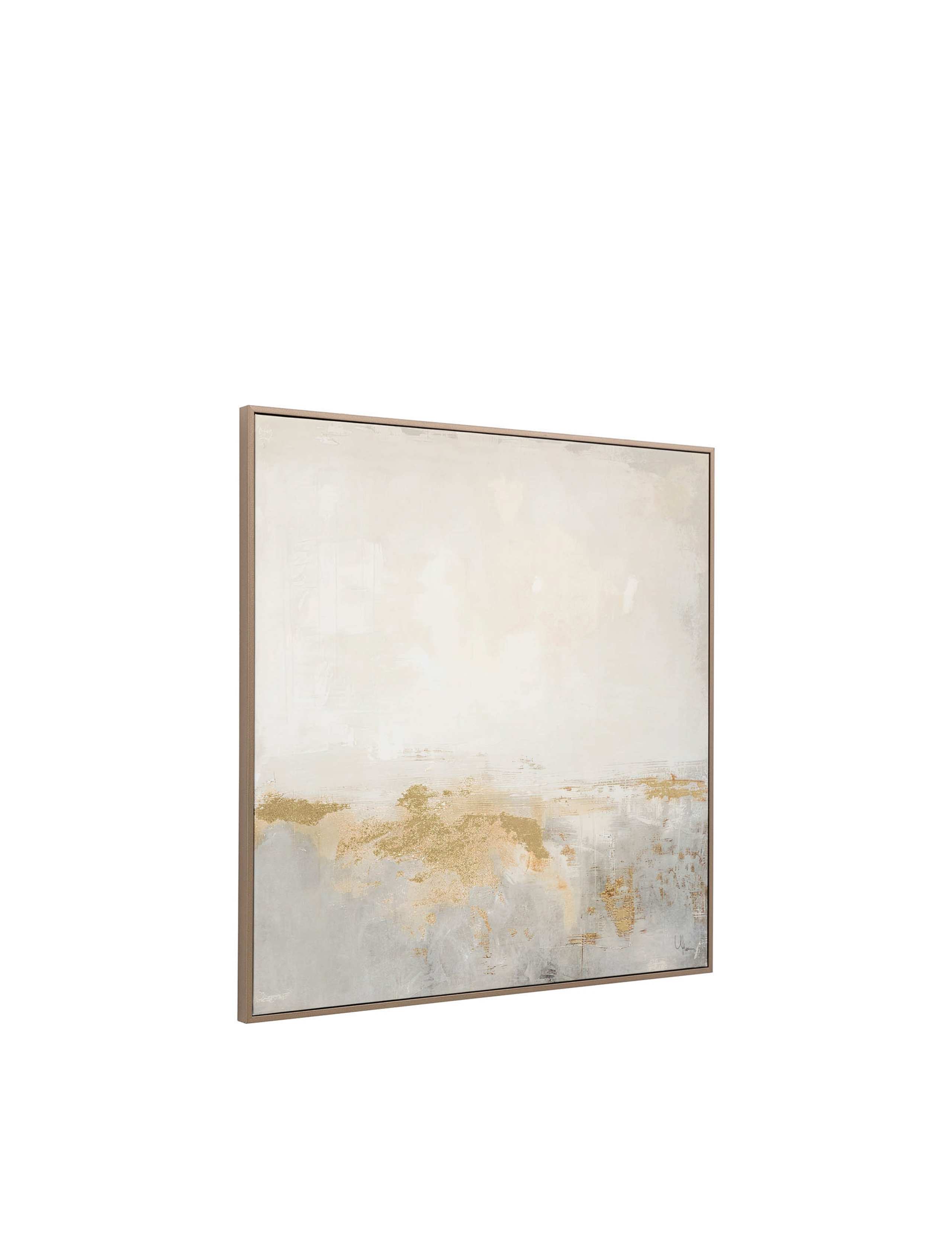 Ethereal Abstract Square Framed Canvas 4 of 8