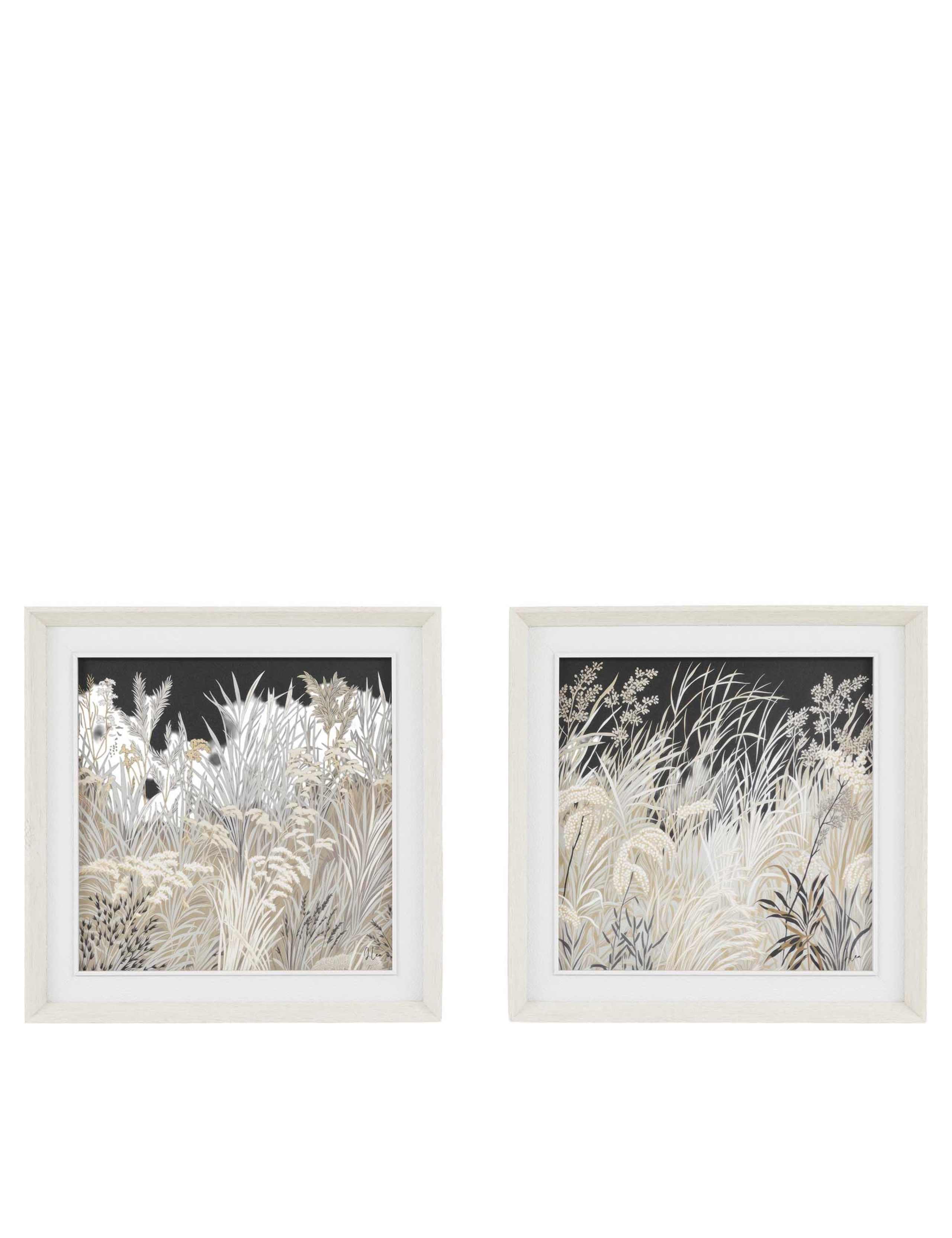 Set of 2 Evening Peace Nature Framed Canvases 2 of 8