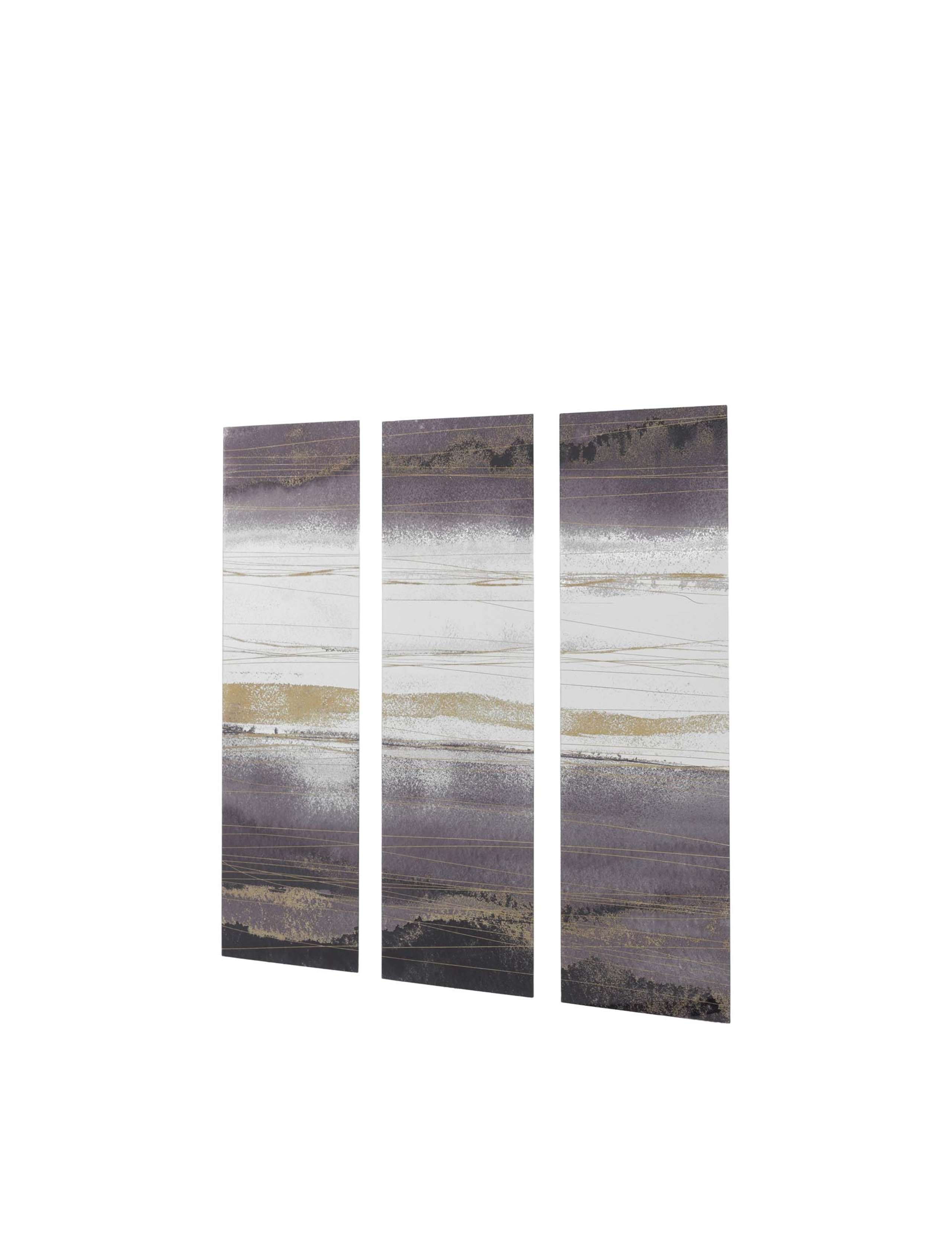 Set of 3 Noir Sands Triptych Canvases 3 of 5