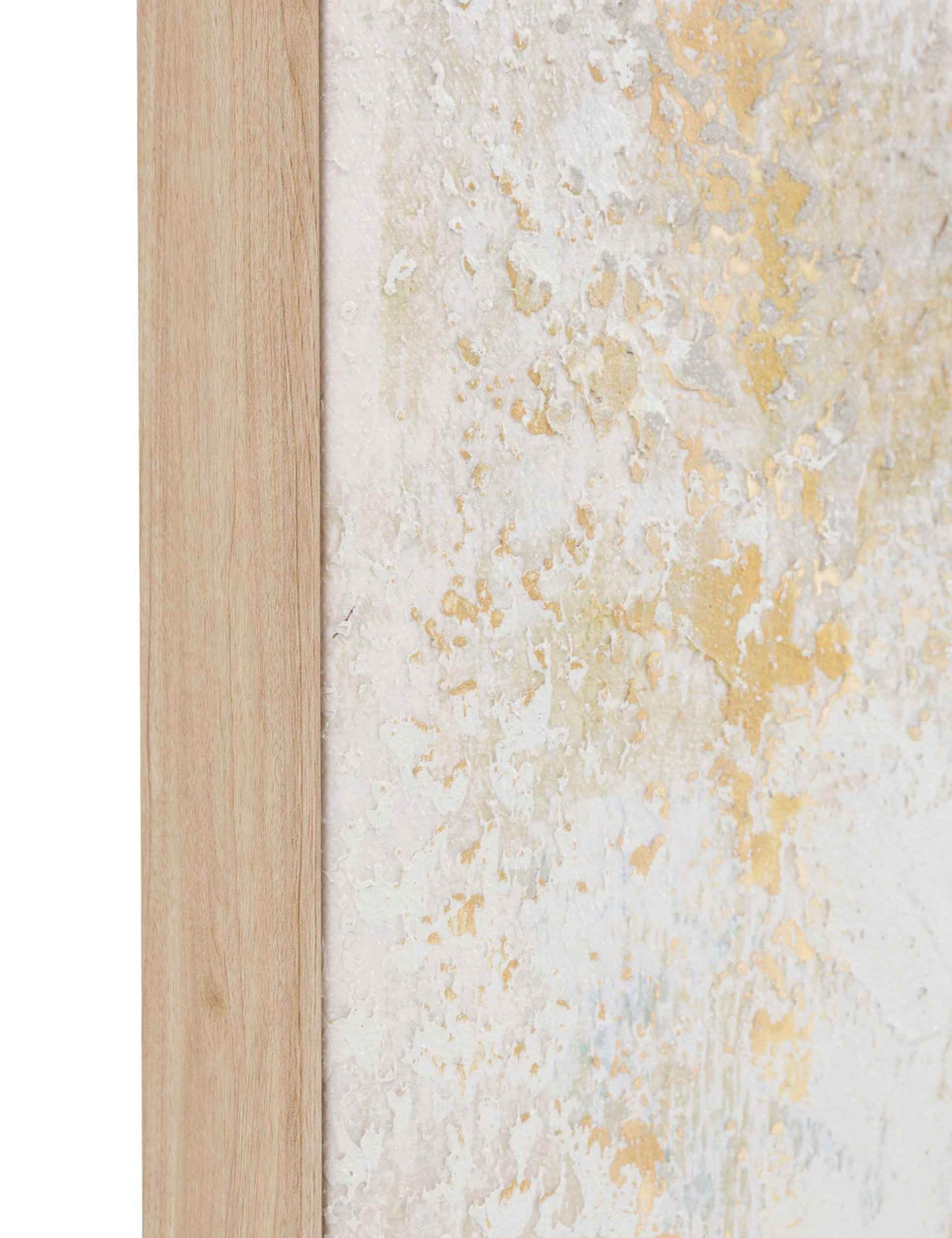 White Noise Abstract Square Framed Canvas 4 of 5