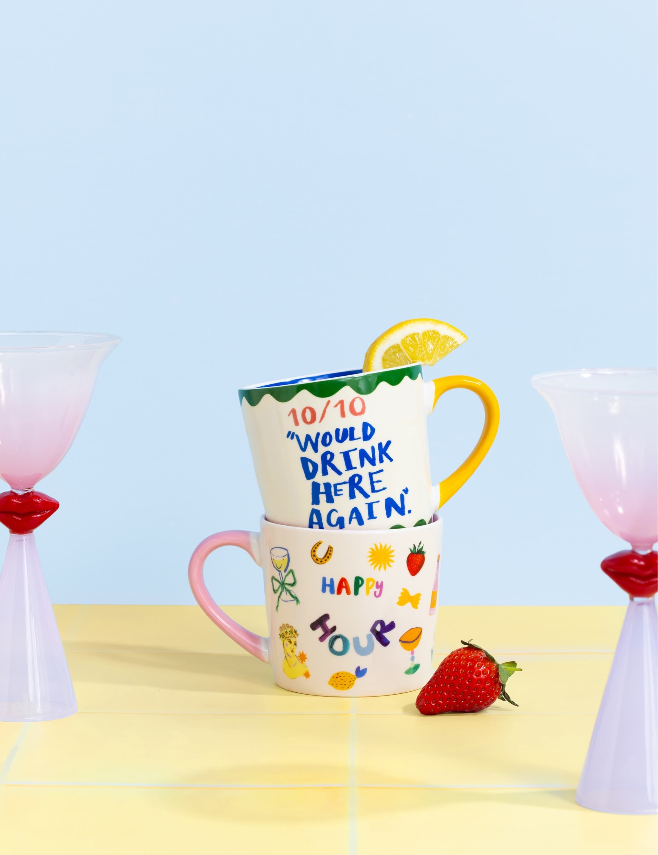 Set of 2 Slogan Mugs 3 of 9