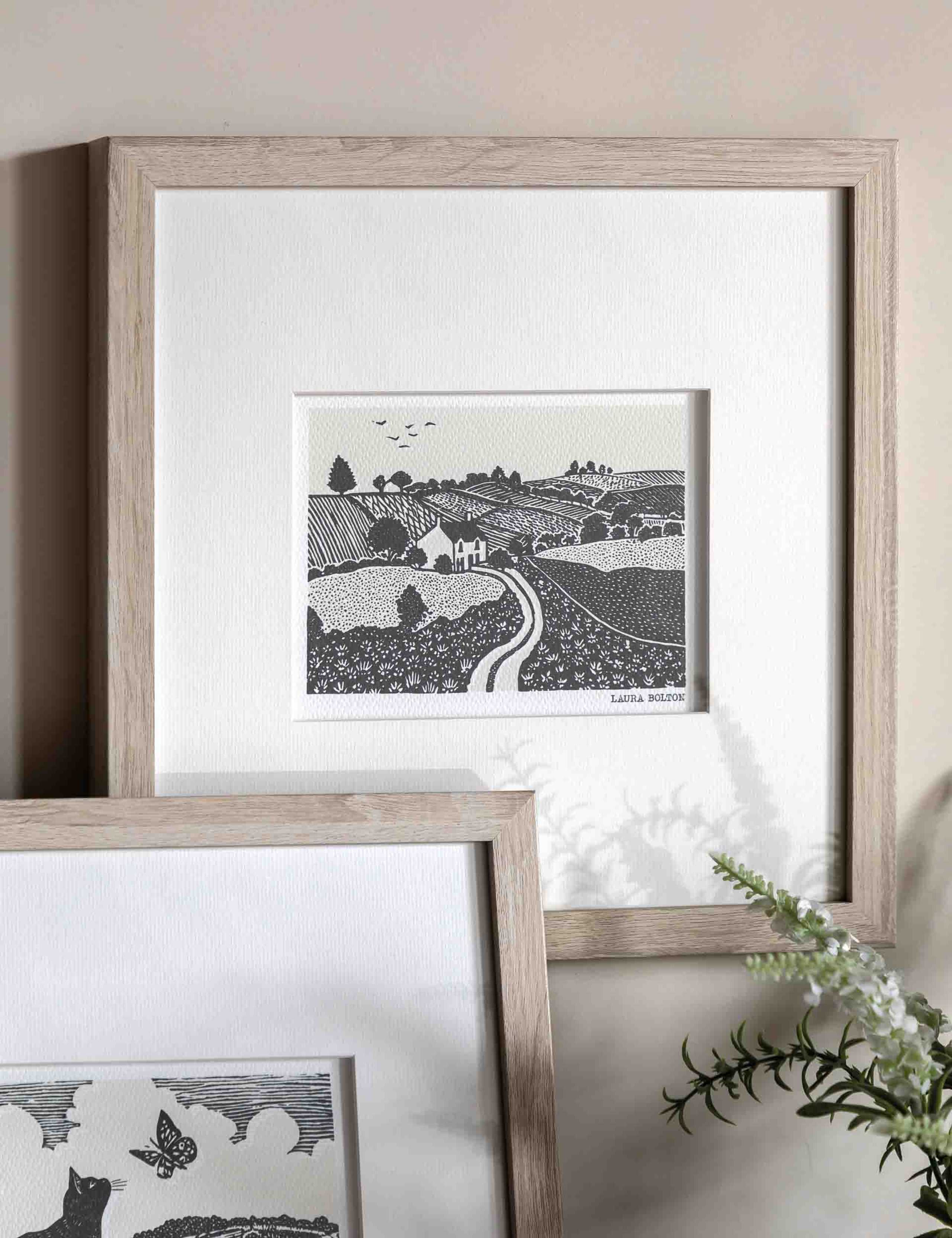 Set of 2 Rural Studies II Framed Wall Art 3 of 8