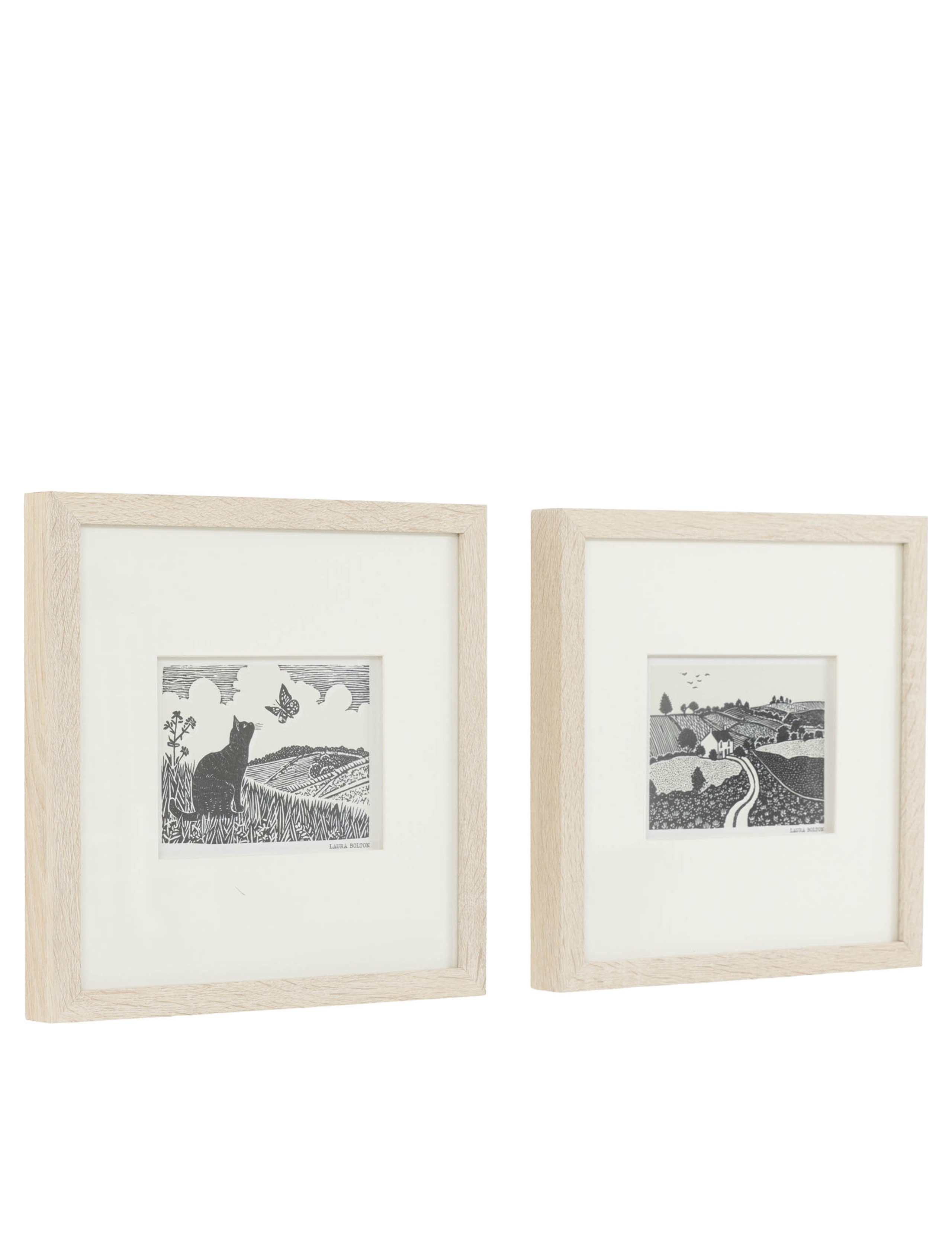 Set of 2 Rural Studies II Framed Wall Art 4 of 8