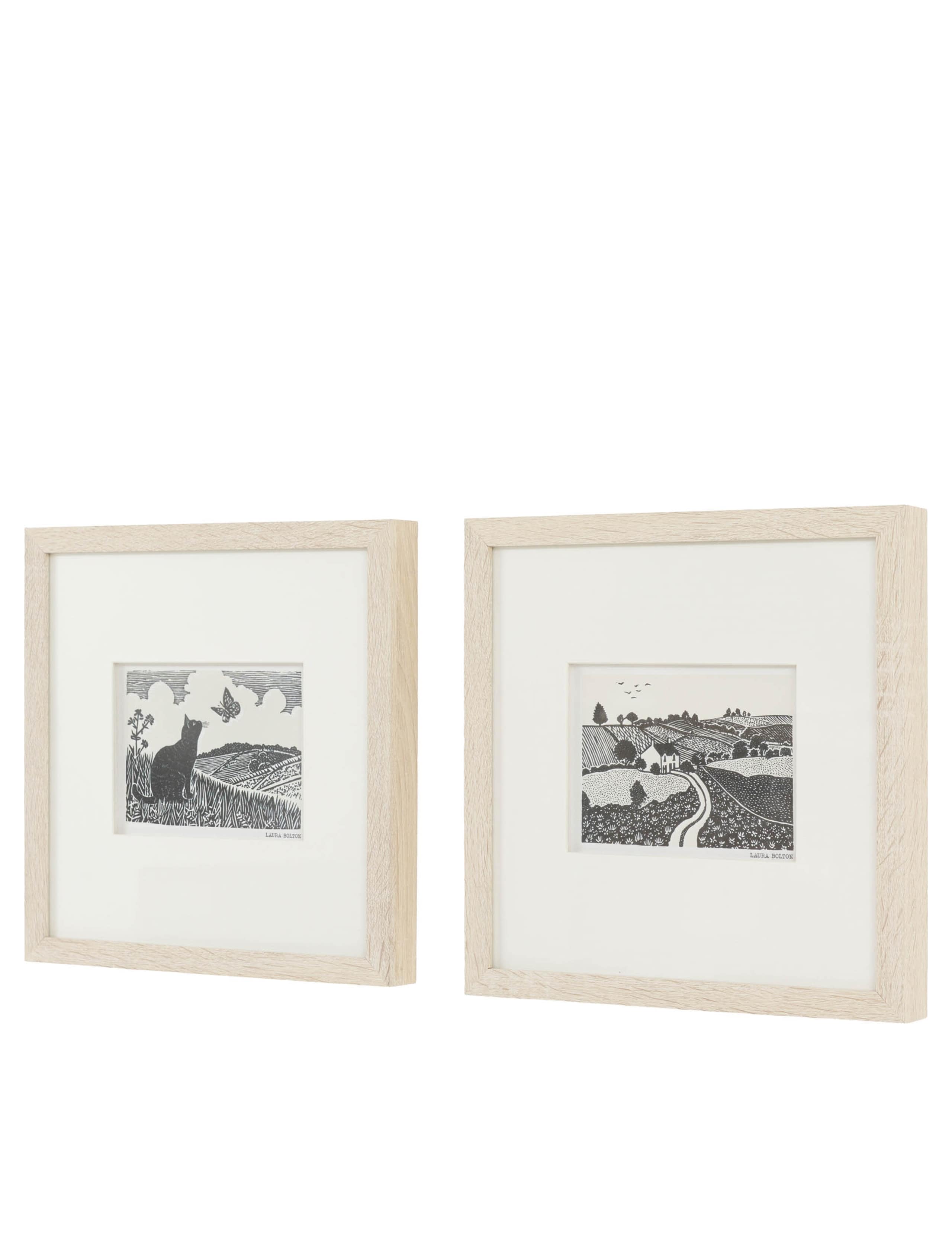Set of 2 Rural Studies II Framed Wall Art 5 of 8