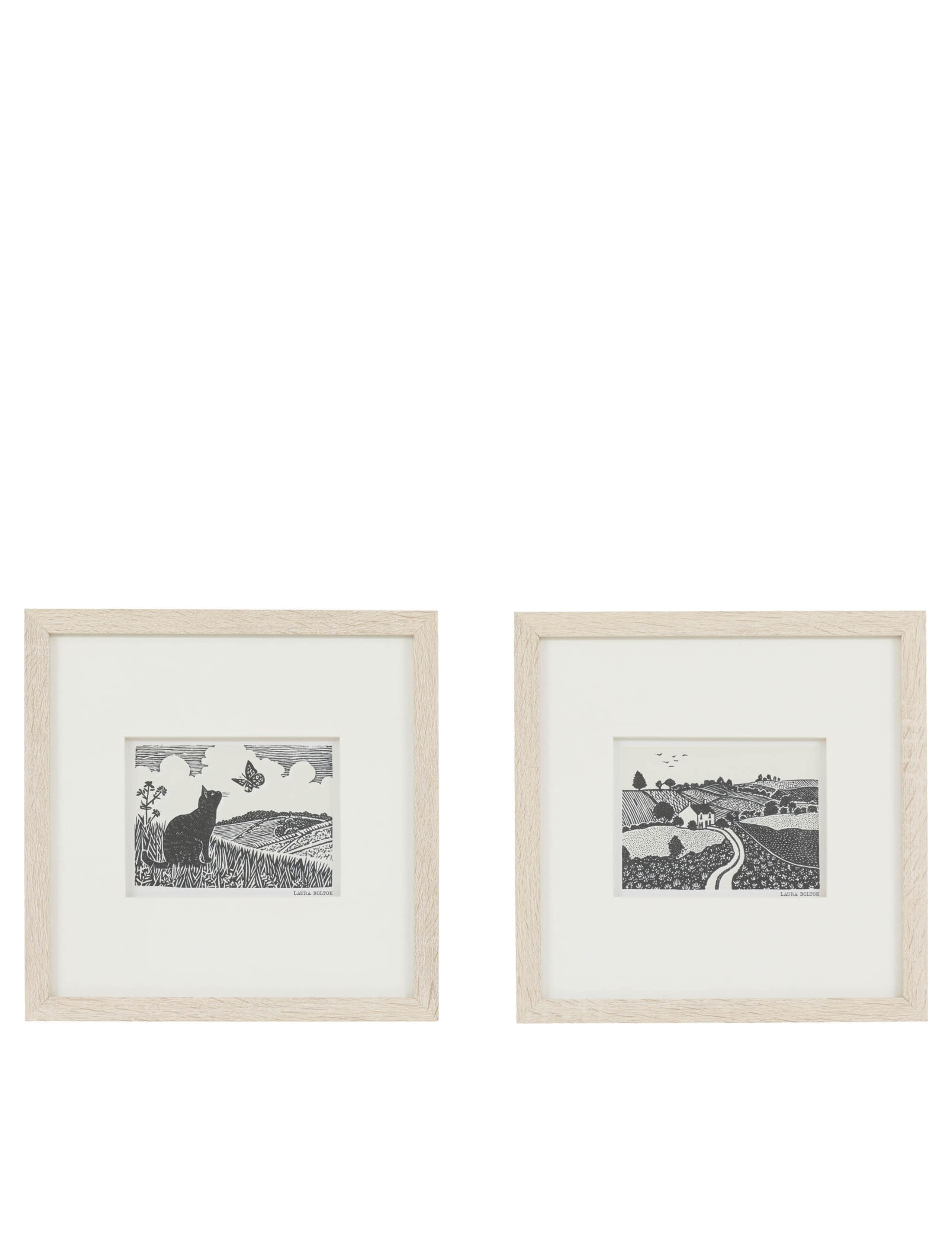 Set of 2 Rural Studies II Framed Wall Art 2 of 8