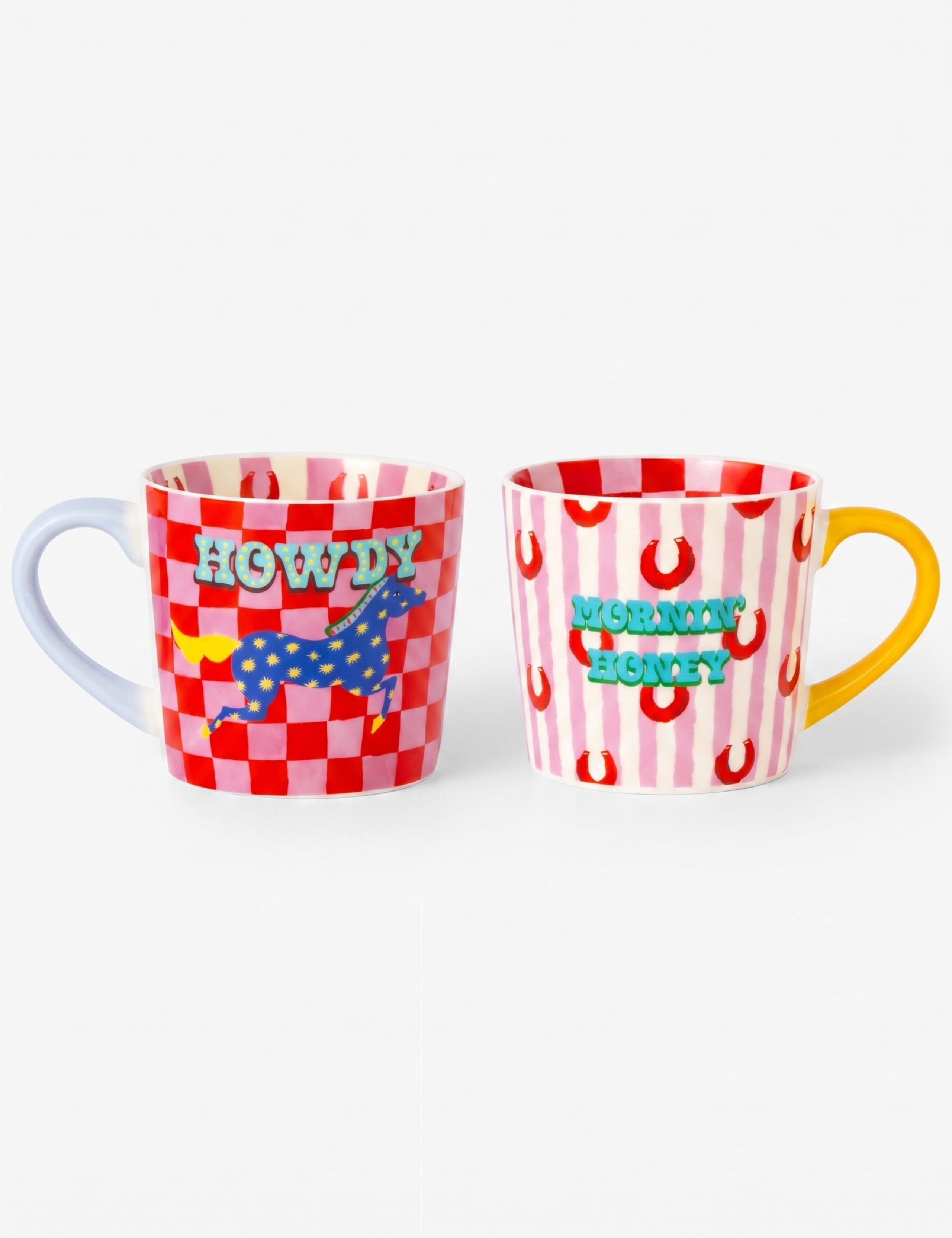 Set of 2 Howdy Mug & Mornin' Honey Mugs 1 of 9