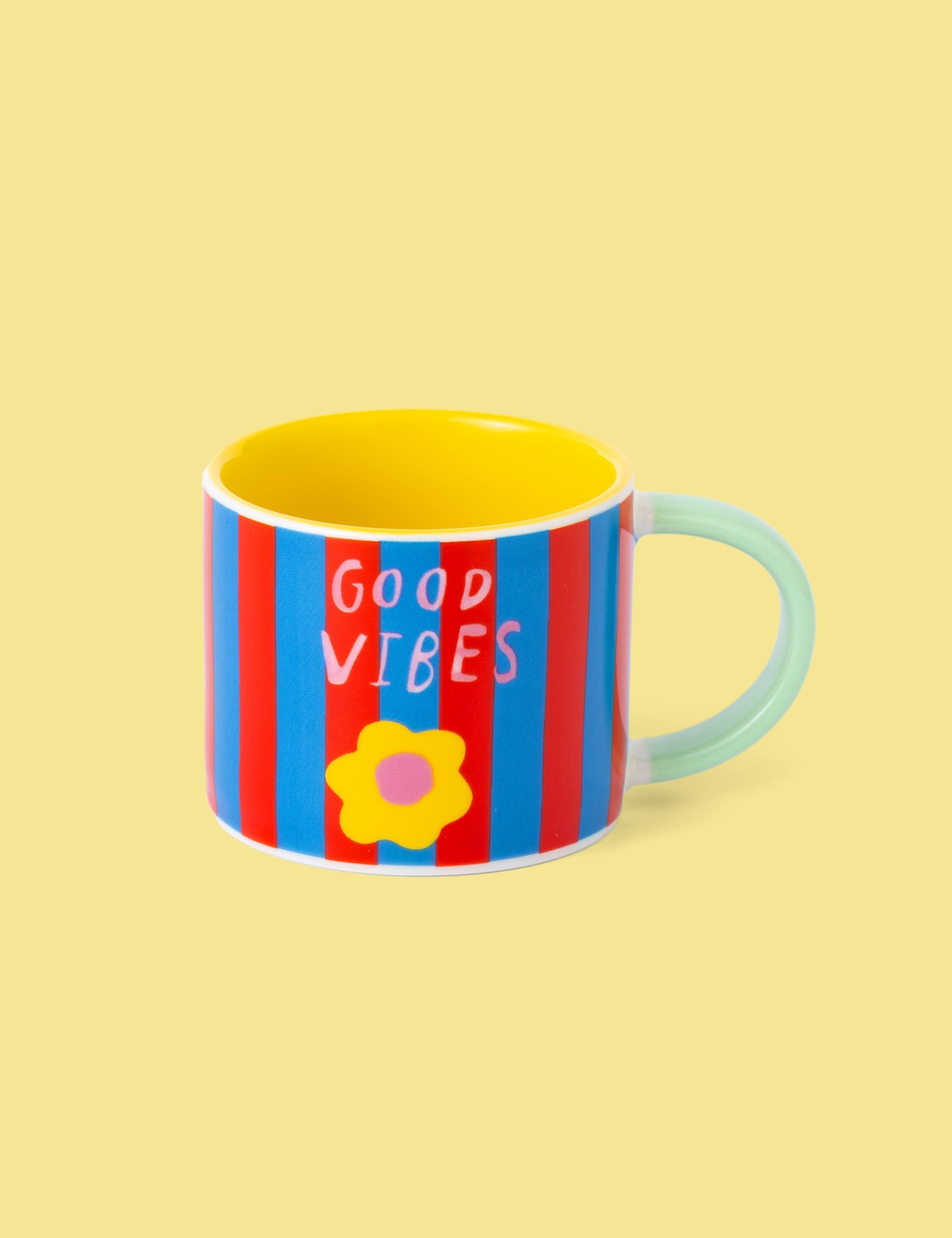 Set of 4 Coffee Club Striped Espresso Cups 7 of 10