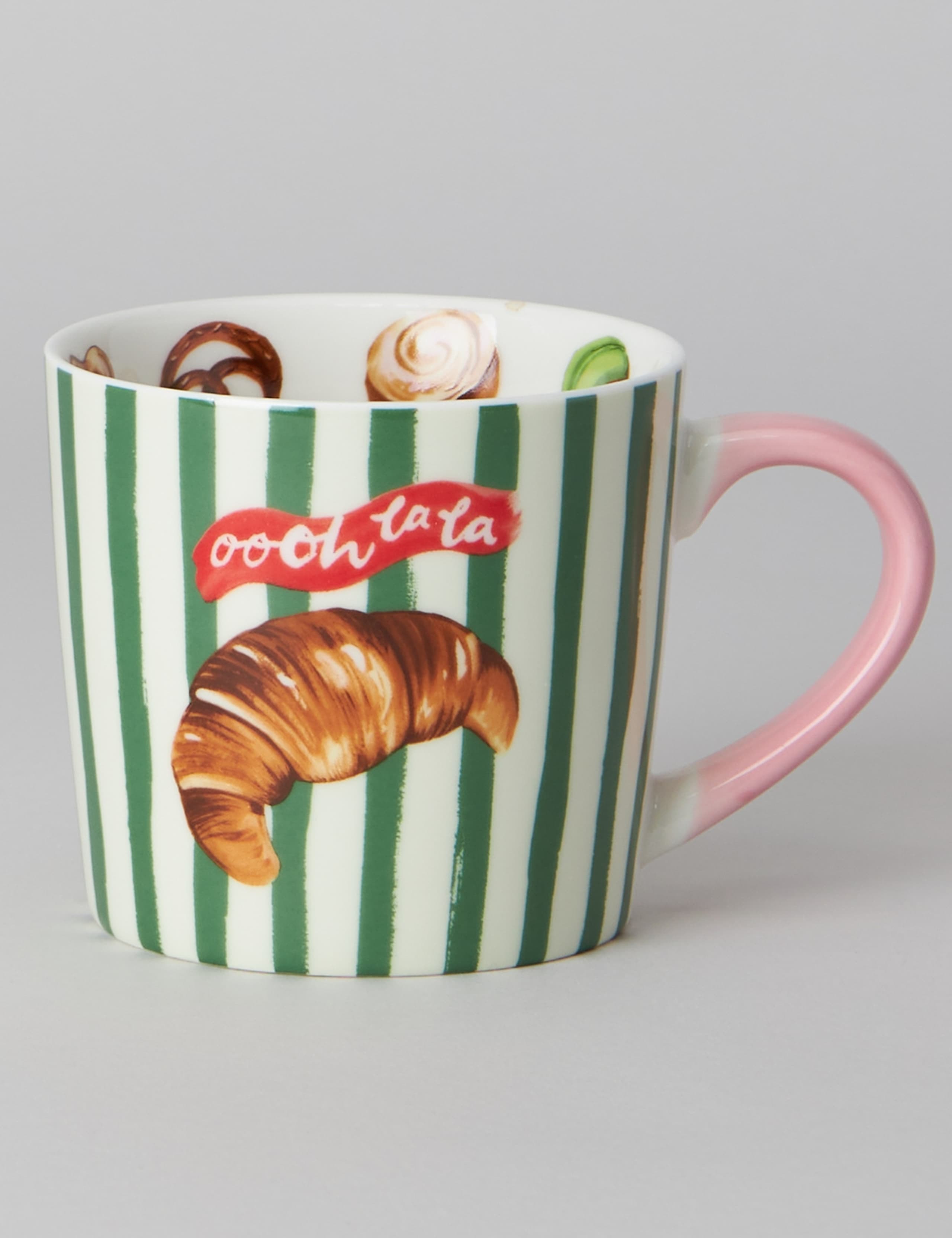 Set of 2 Croissant Slogan Mugs 9 of 10