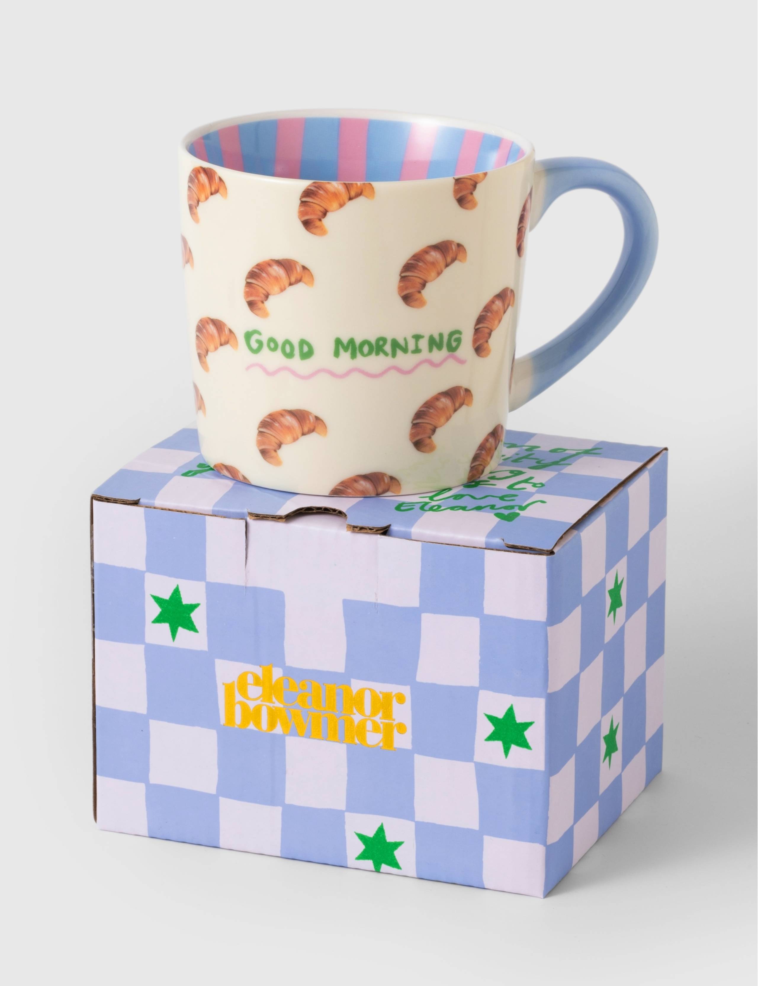 Set of 2 Croissant Slogan Mugs 10 of 10