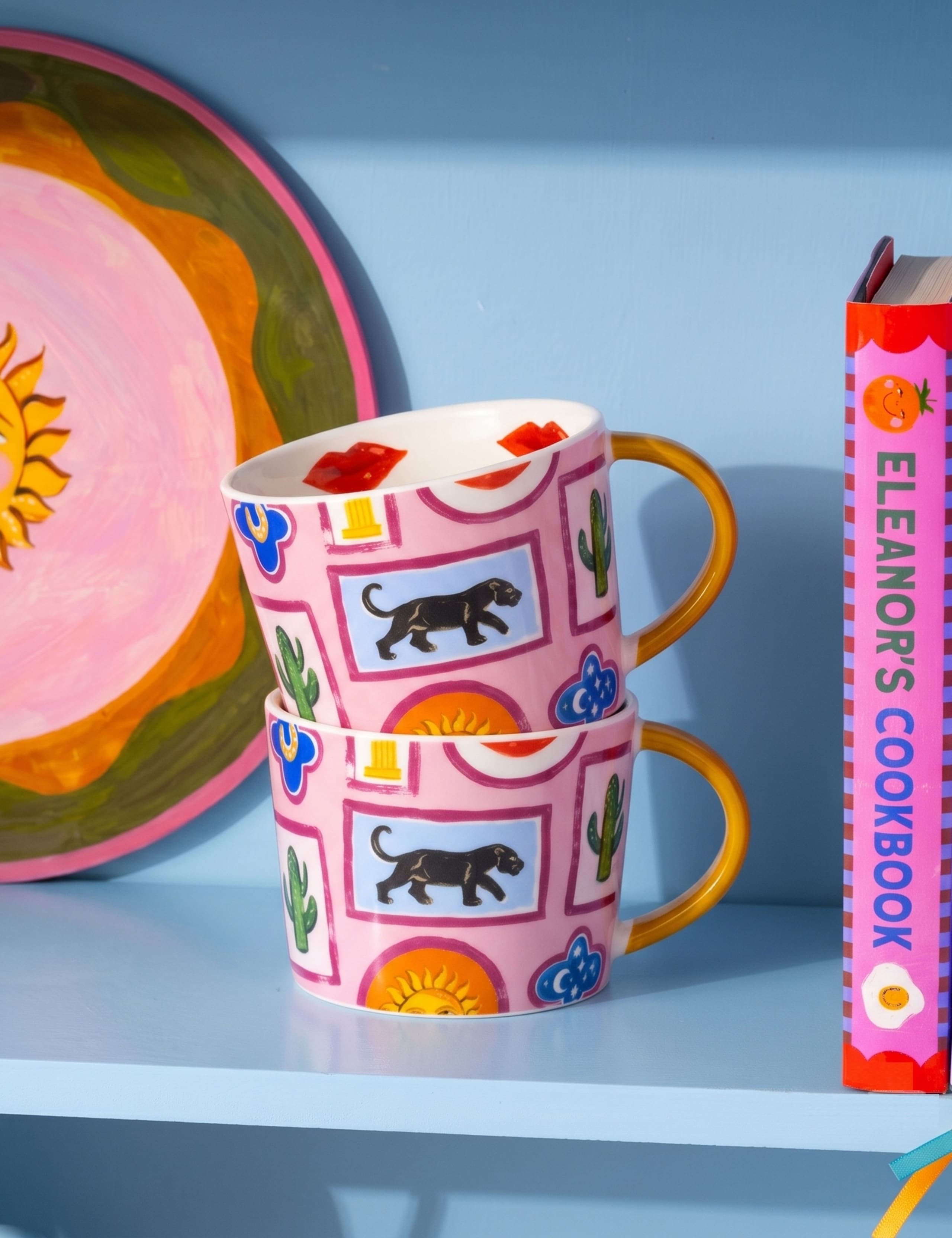 Set of 2 Electric Coast Icon Mugs 2 of 8