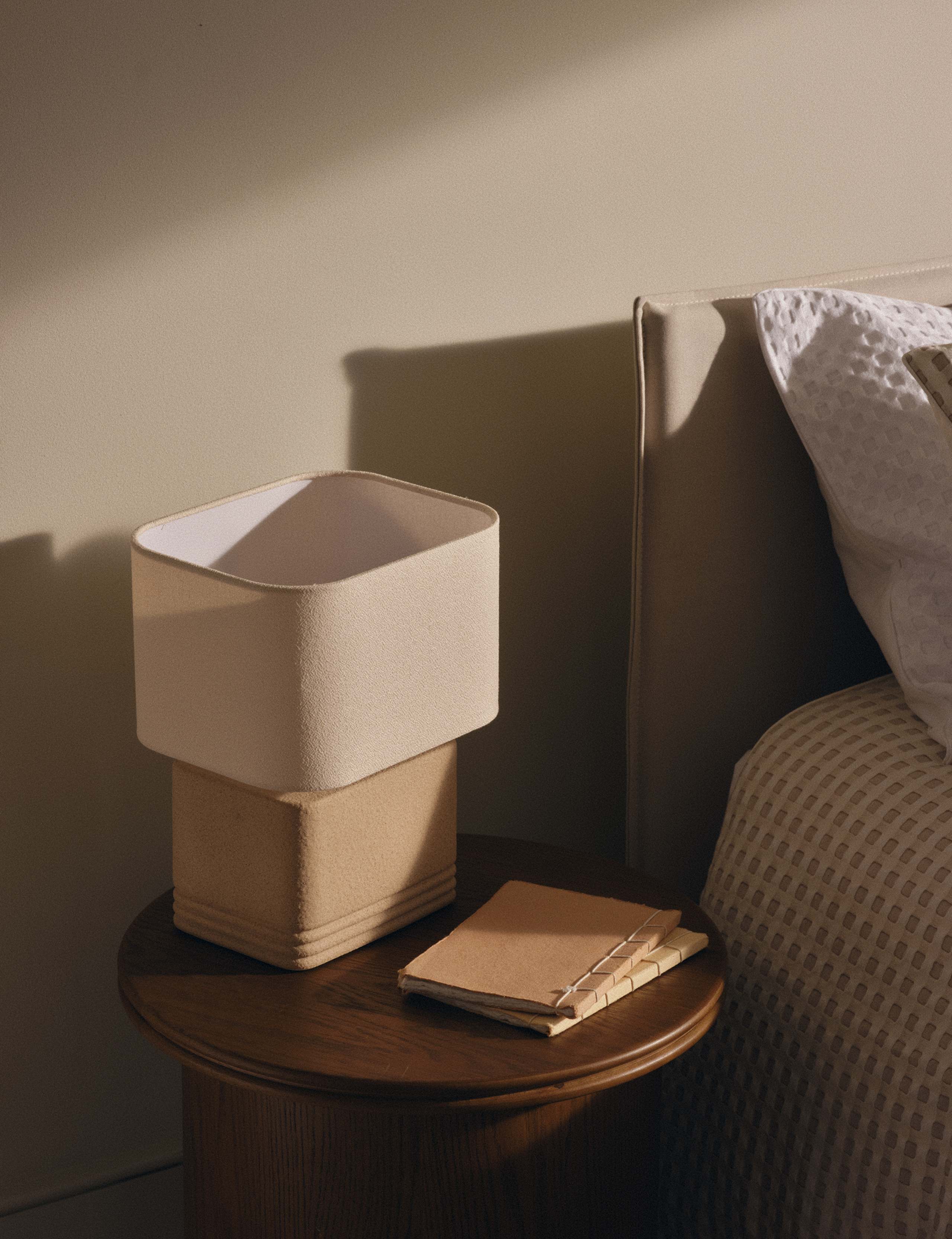 Stone Effect Table Lamp 6 of 6