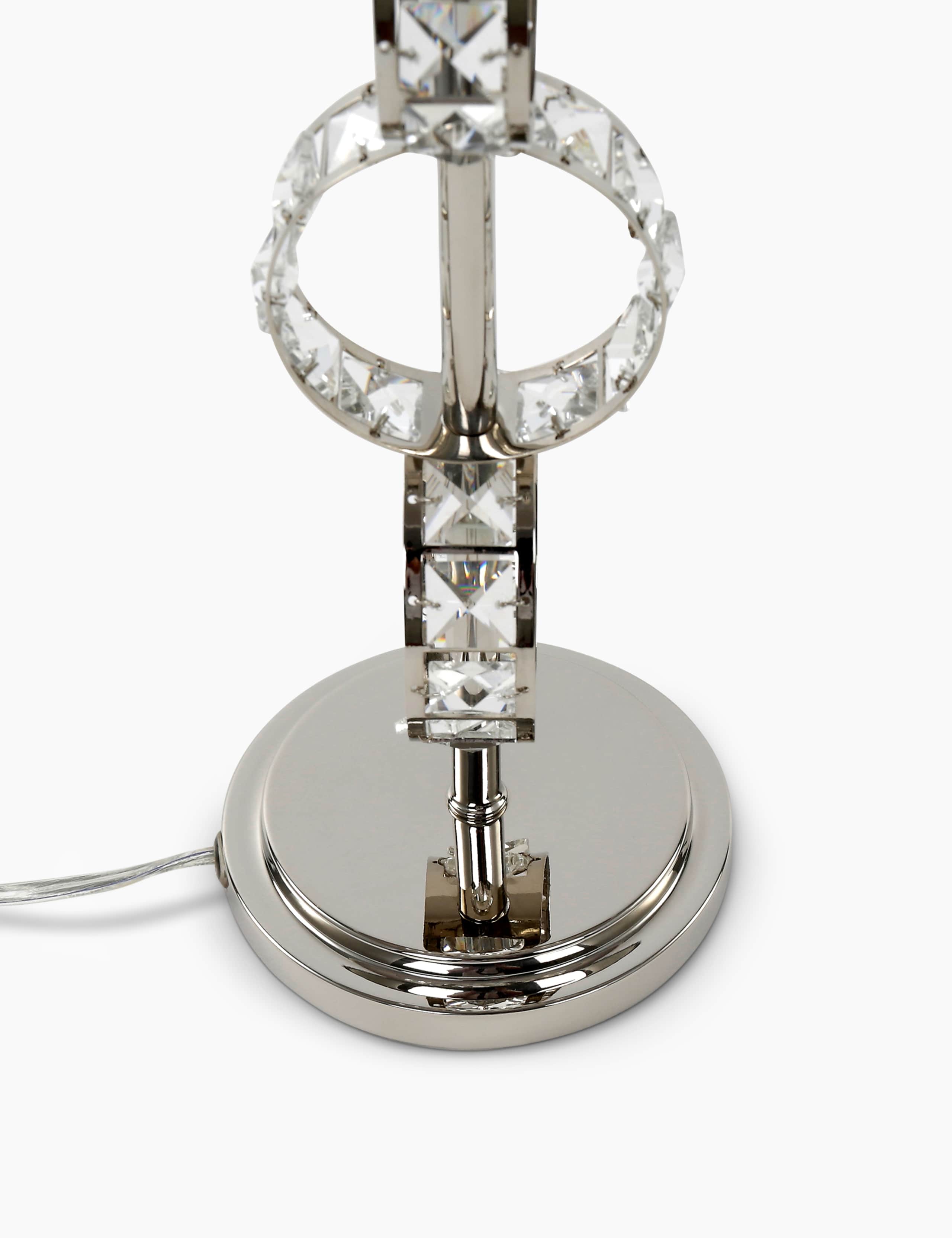 Faceted Glass Table Lamp 4 of 4